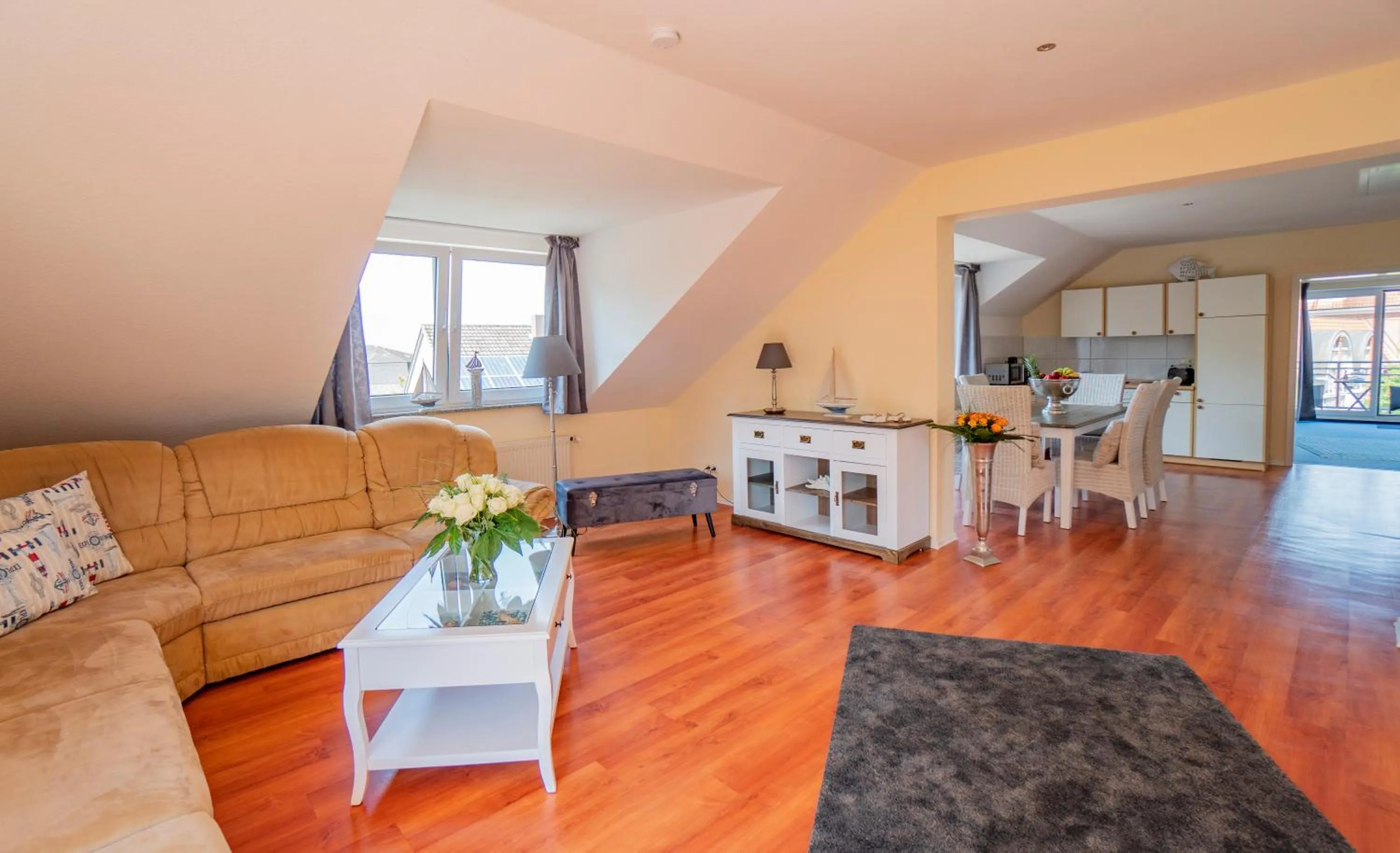 Living room in Dieksee-Eck am See