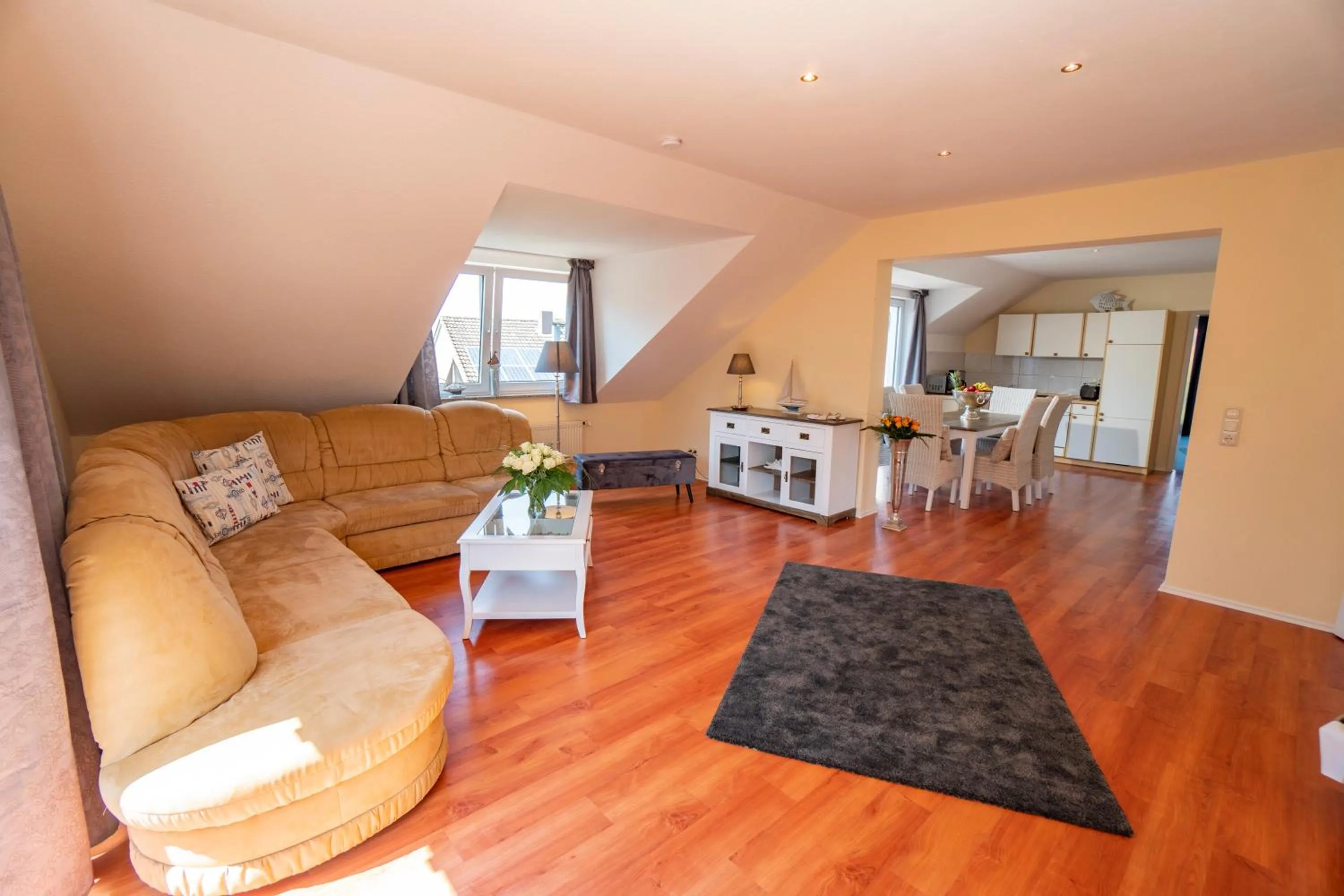 Living room in Dieksee-Eck am See