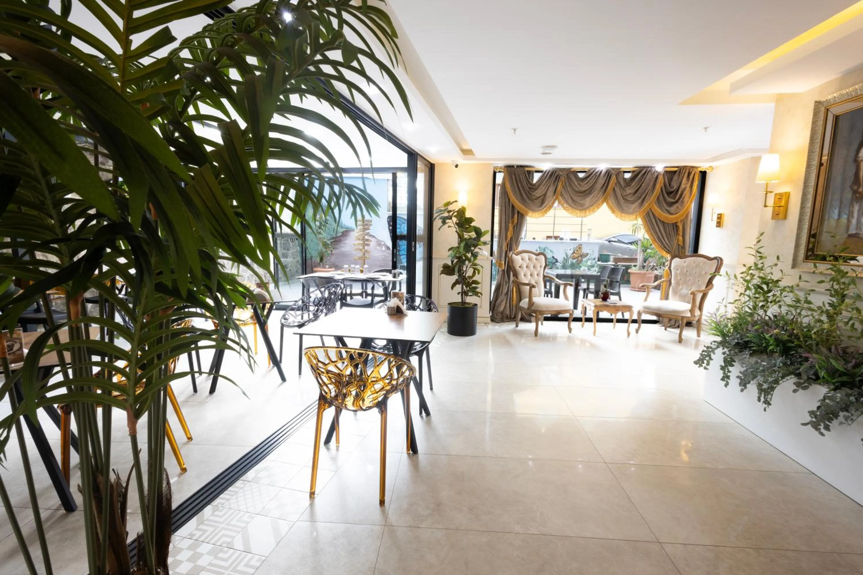 Lobby or reception in Alya Hotel