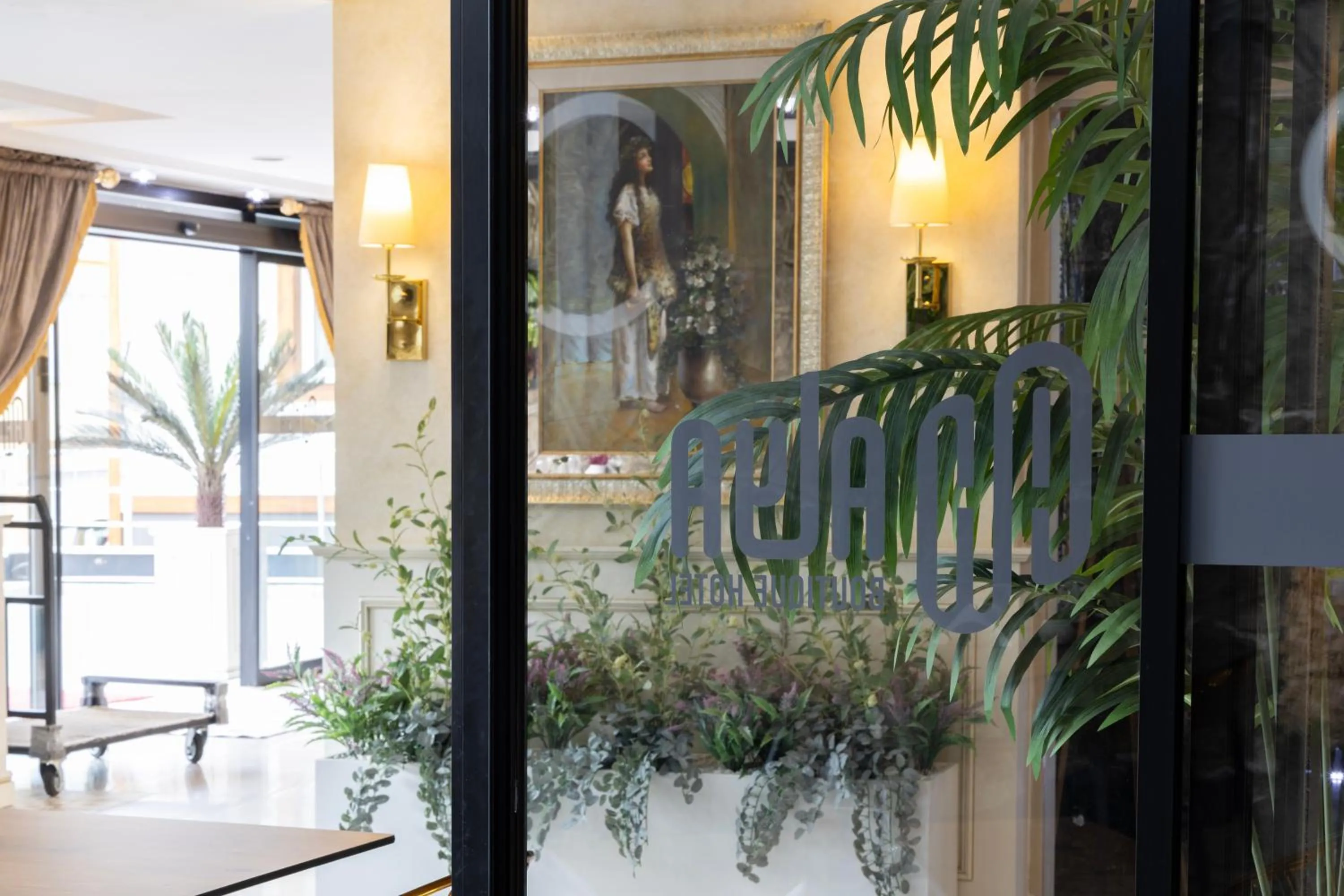 Lobby or reception in Alya Hotel