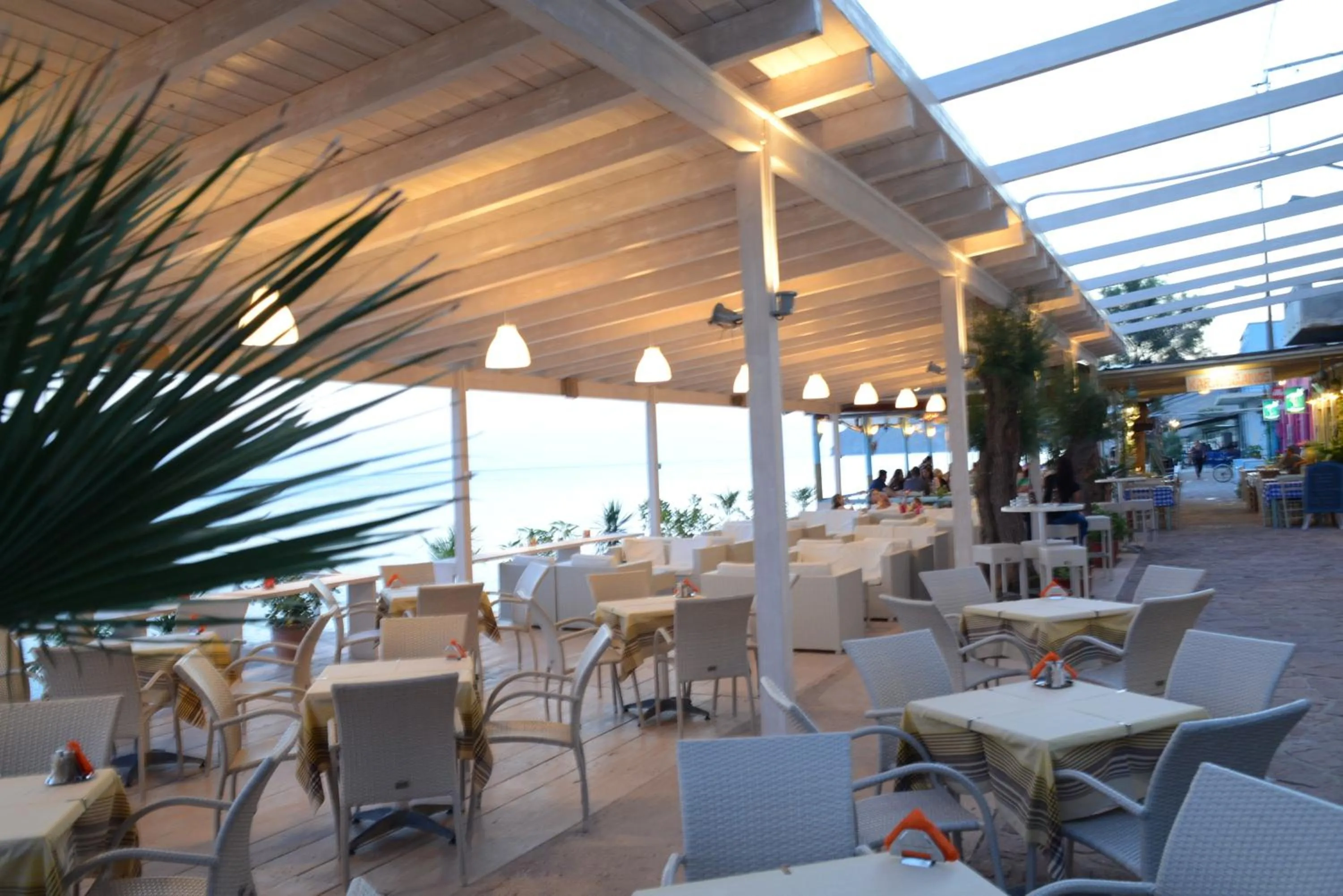 Patio in Sappho Hotel