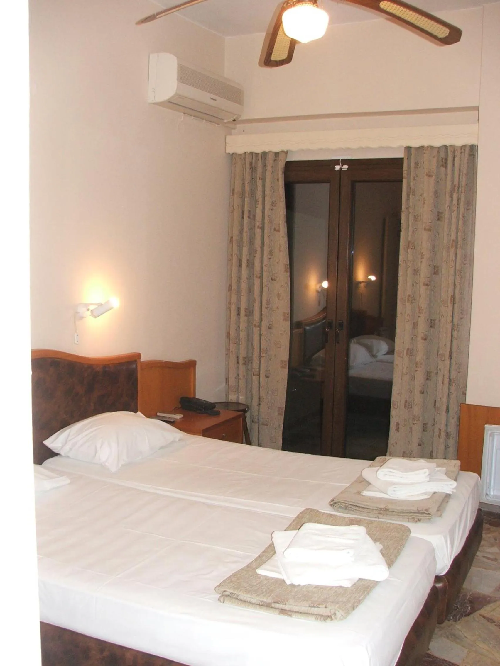 Decorative detail, Bed in Sappho Hotel