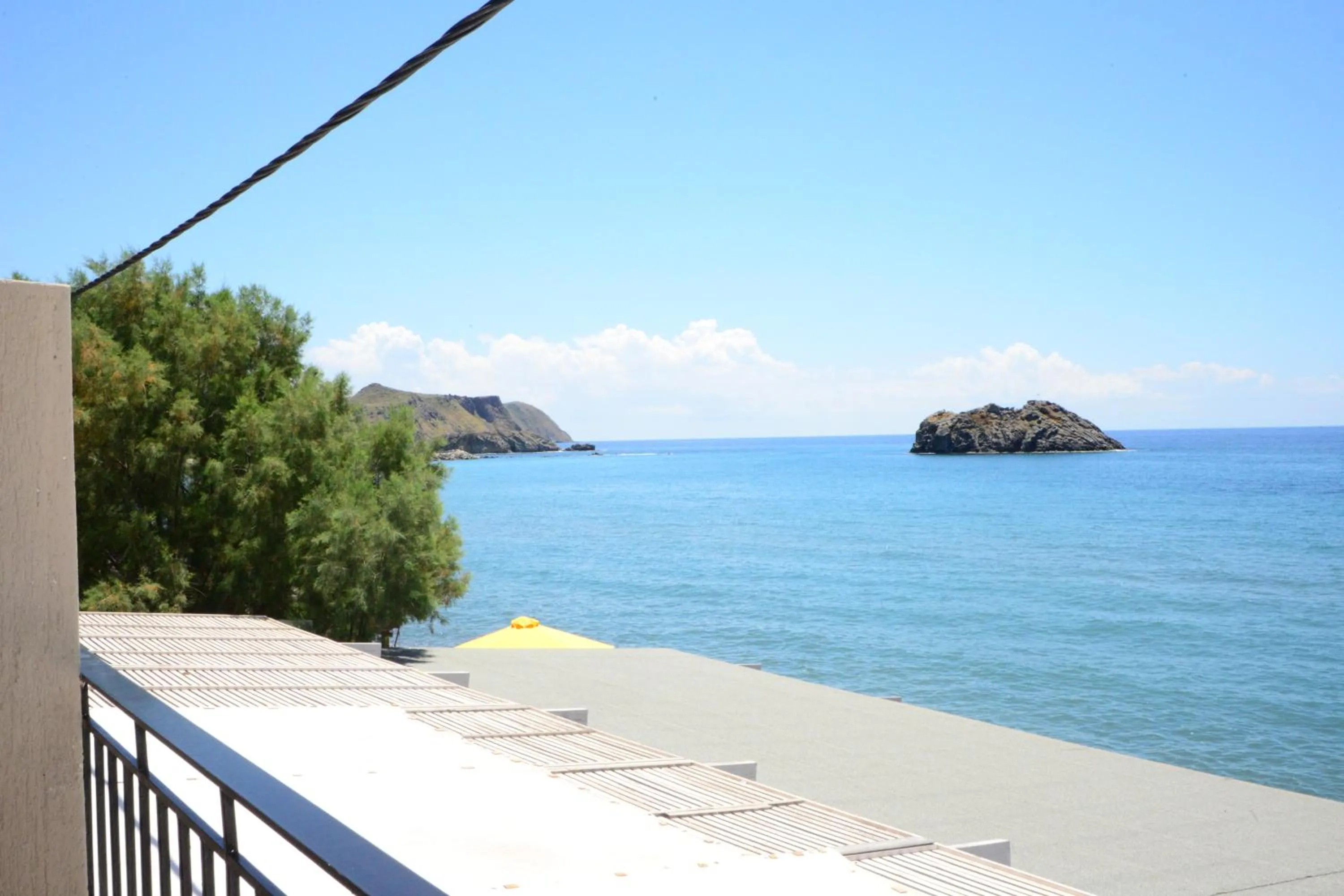 Balcony/Terrace in Sappho Hotel