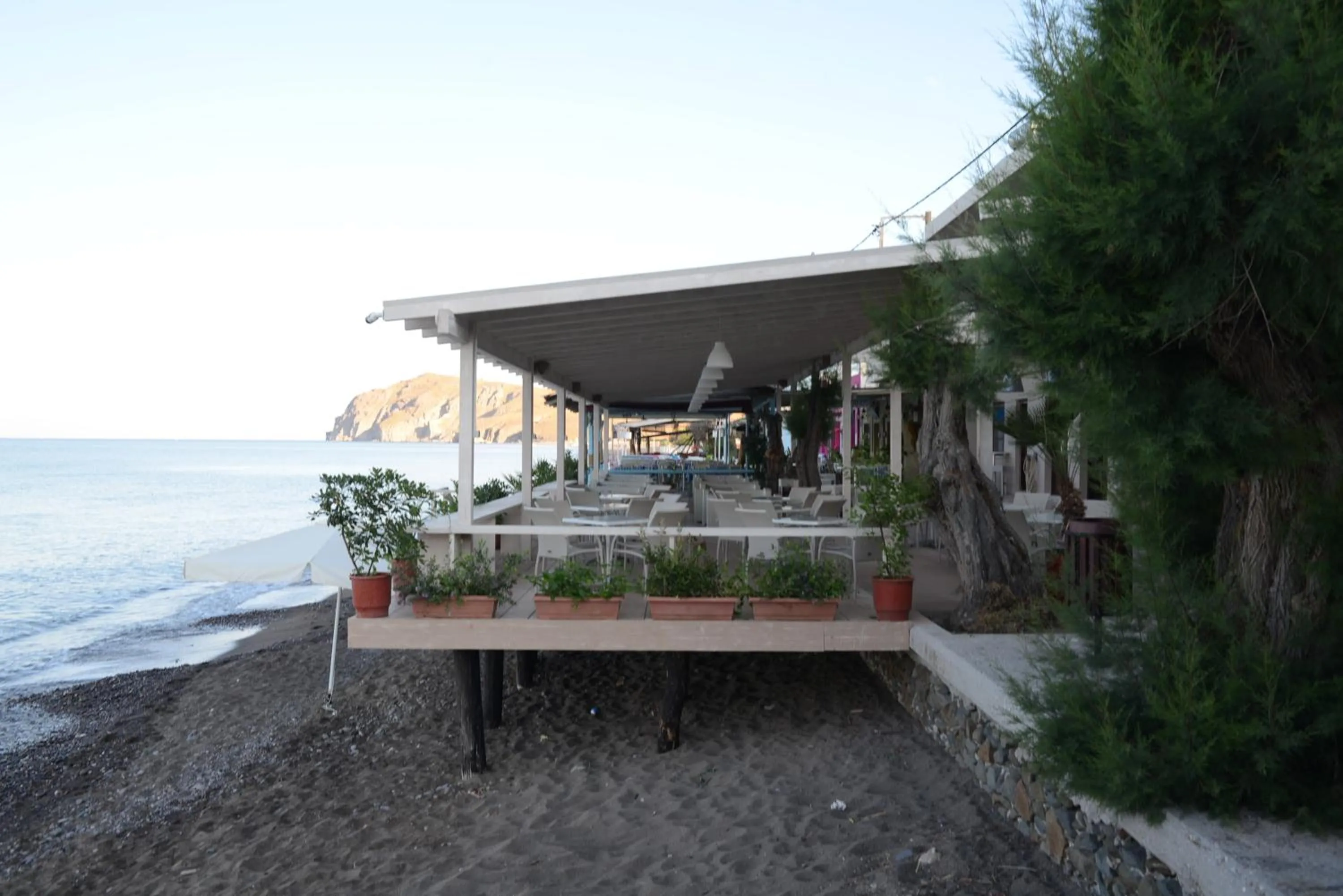Beach in Sappho Hotel