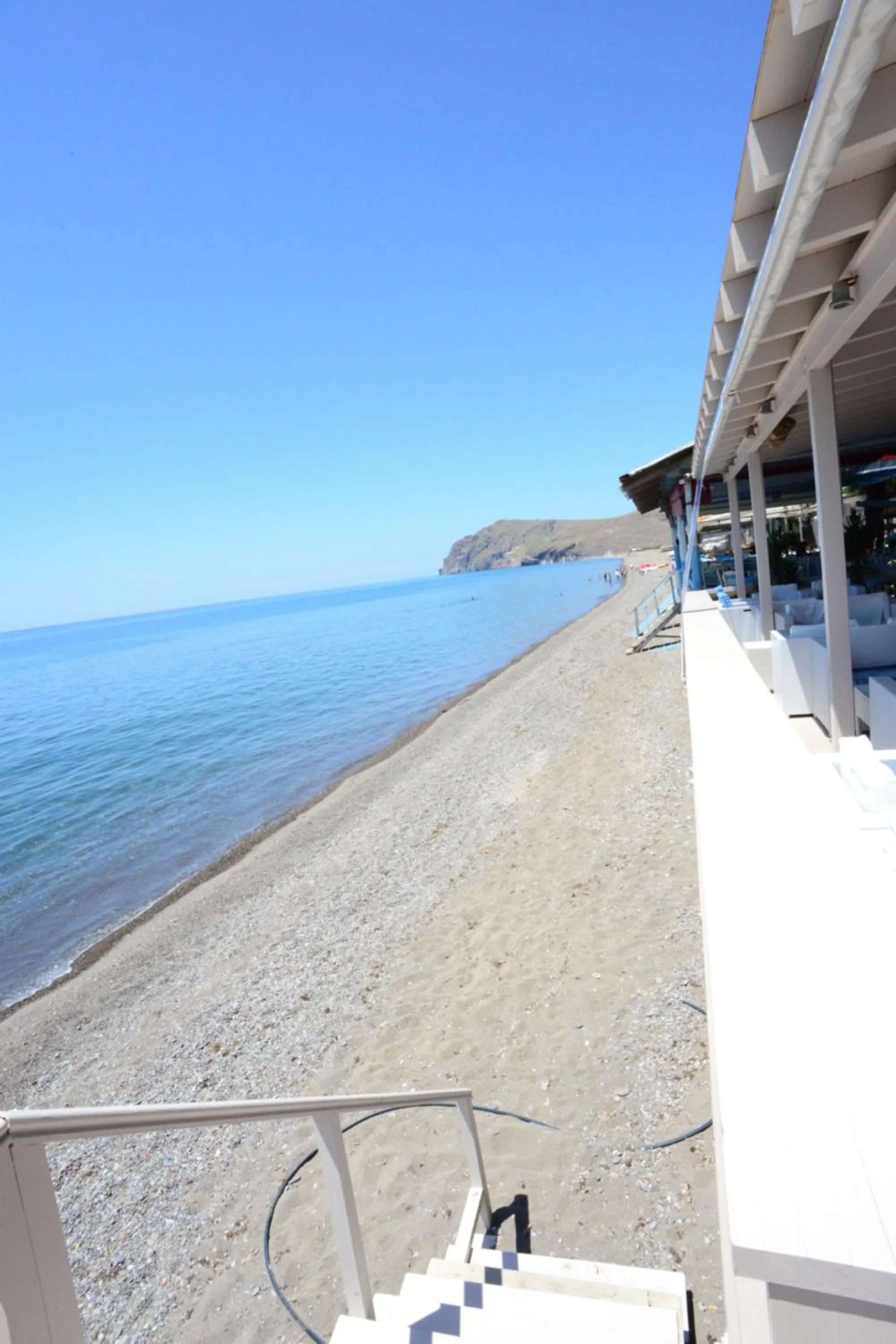 Beach in Sappho Hotel
