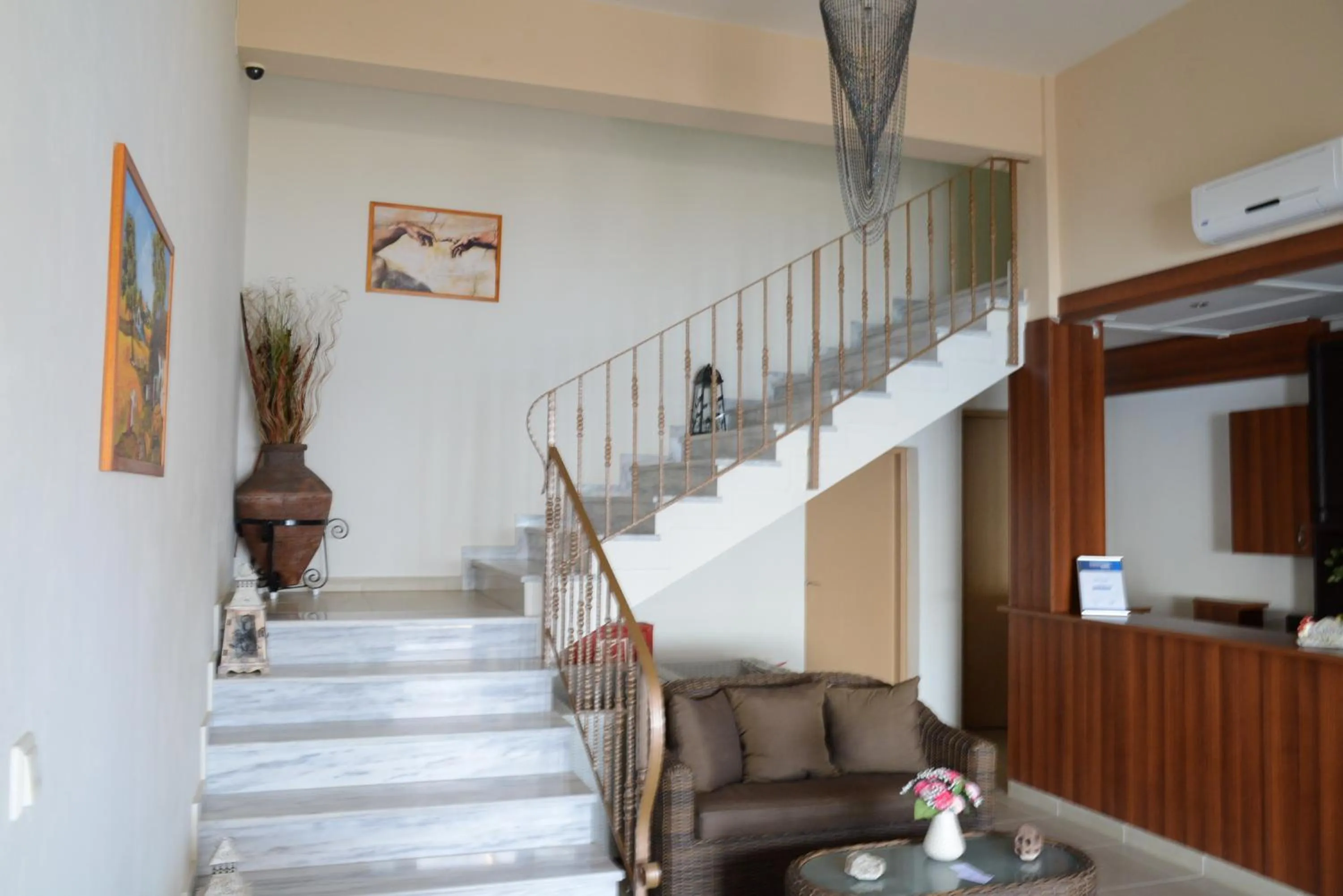 Lobby or reception in Sappho Hotel