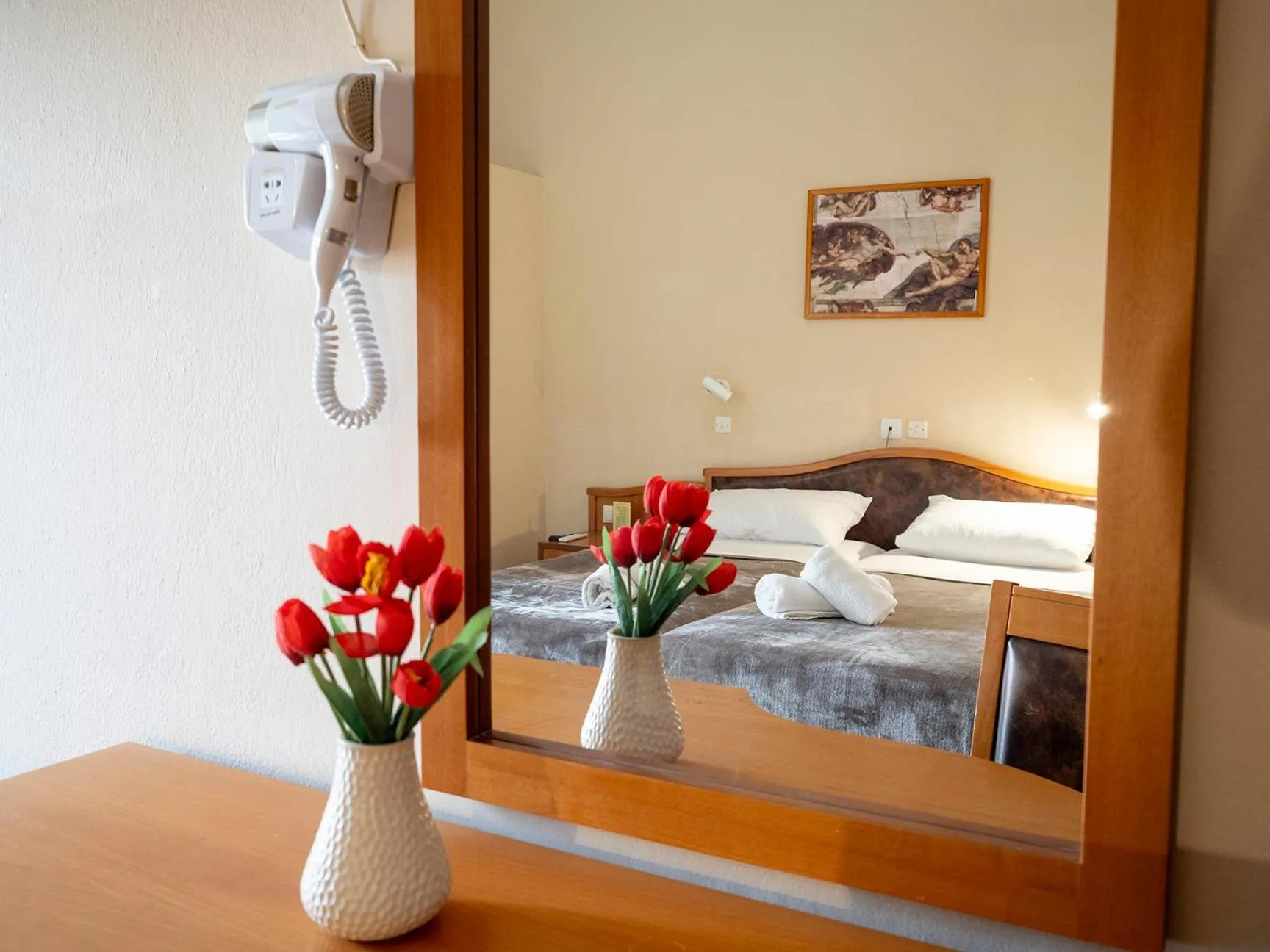 Decorative detail in Sappho Hotel