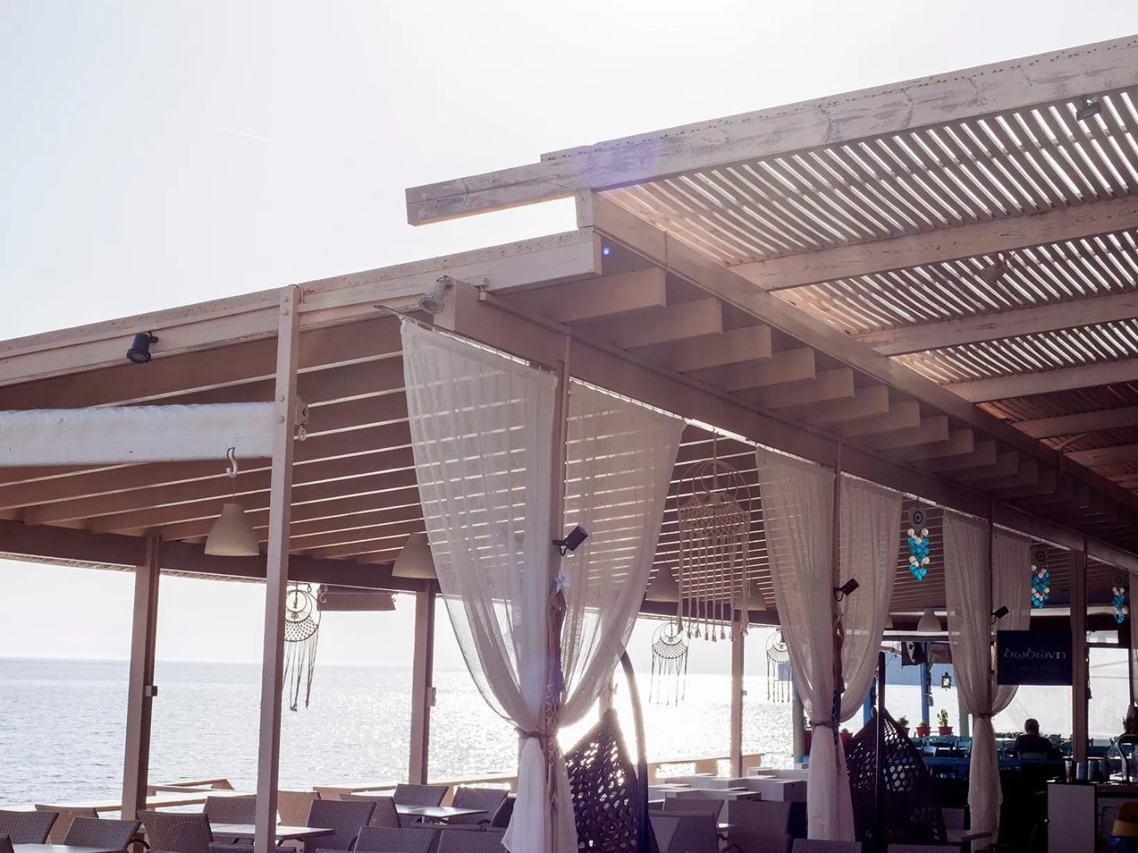 Restaurant/places to eat in Sappho Hotel