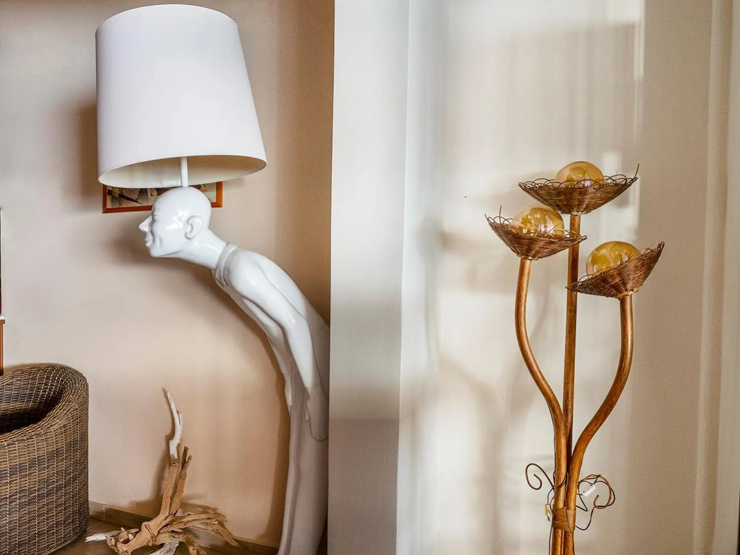 Decorative detail in Sappho Hotel