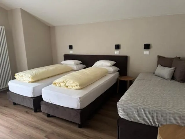 Bed in Hotel Pontives