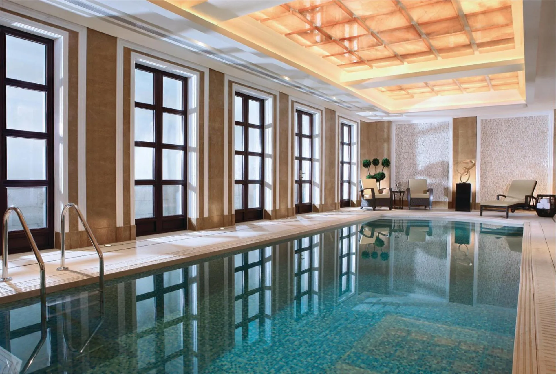 Swimming pool in Four Seasons Hotel Hangzhou at West Lake