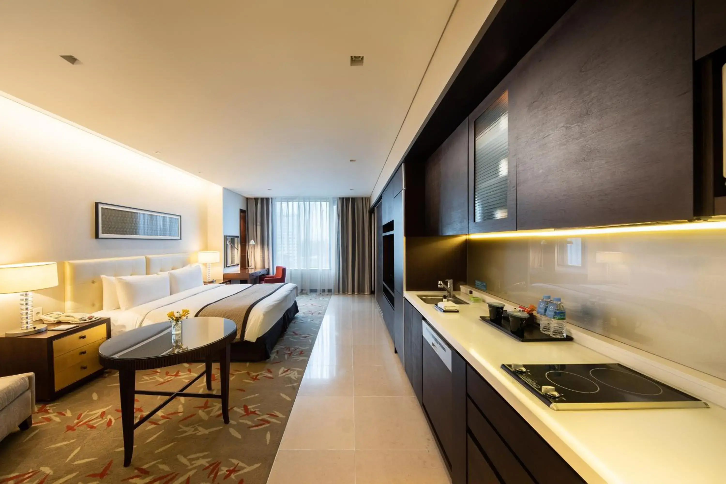 Studio Superior (Double/Twin) in Oakwood Premier Coex Center Seoul Studio Superior (Double/Twin) in Oakwood Premier Coex Center Seoul