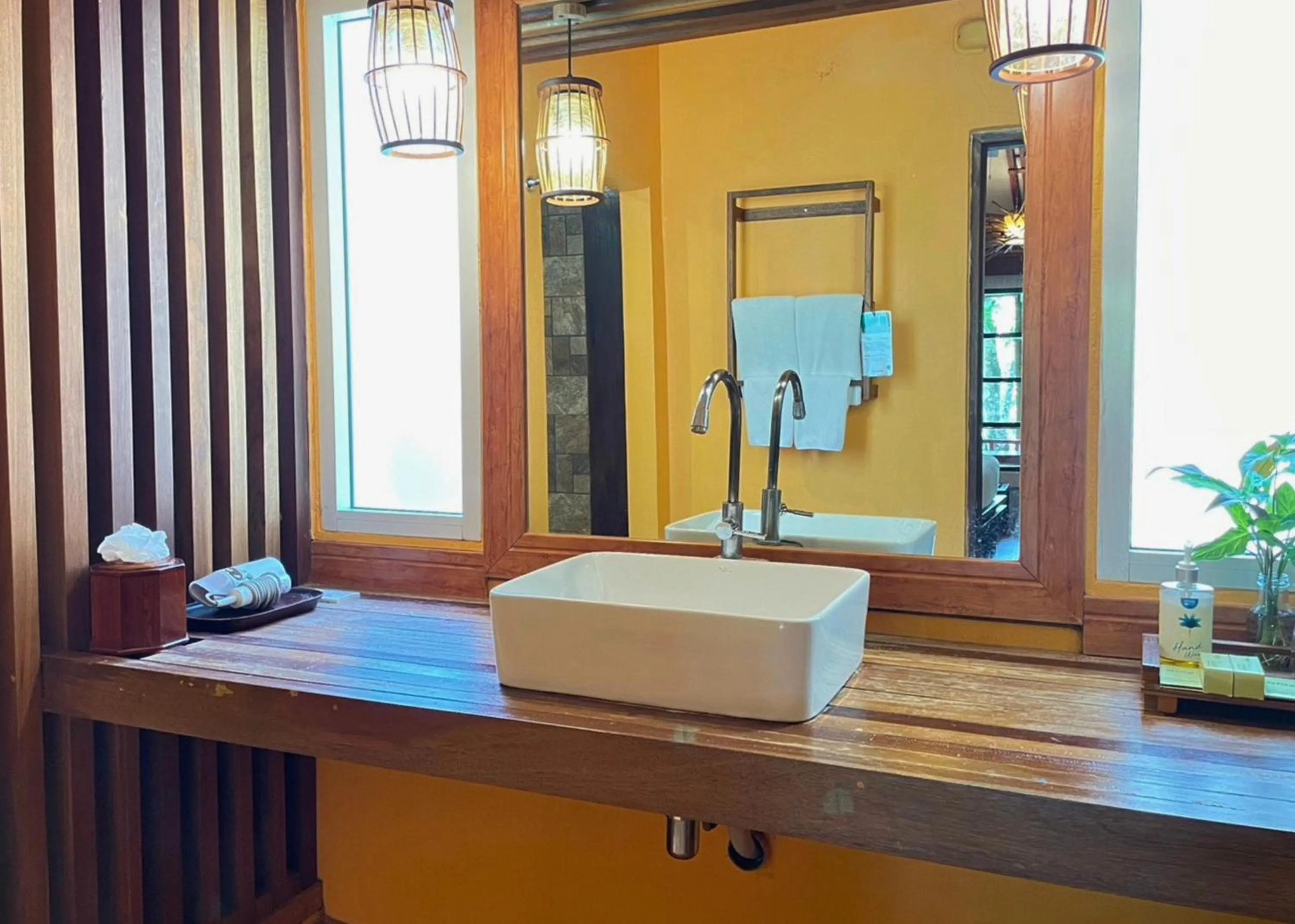 Bathroom in Home Phutoey River Kwai Hotspring & Nature Resort