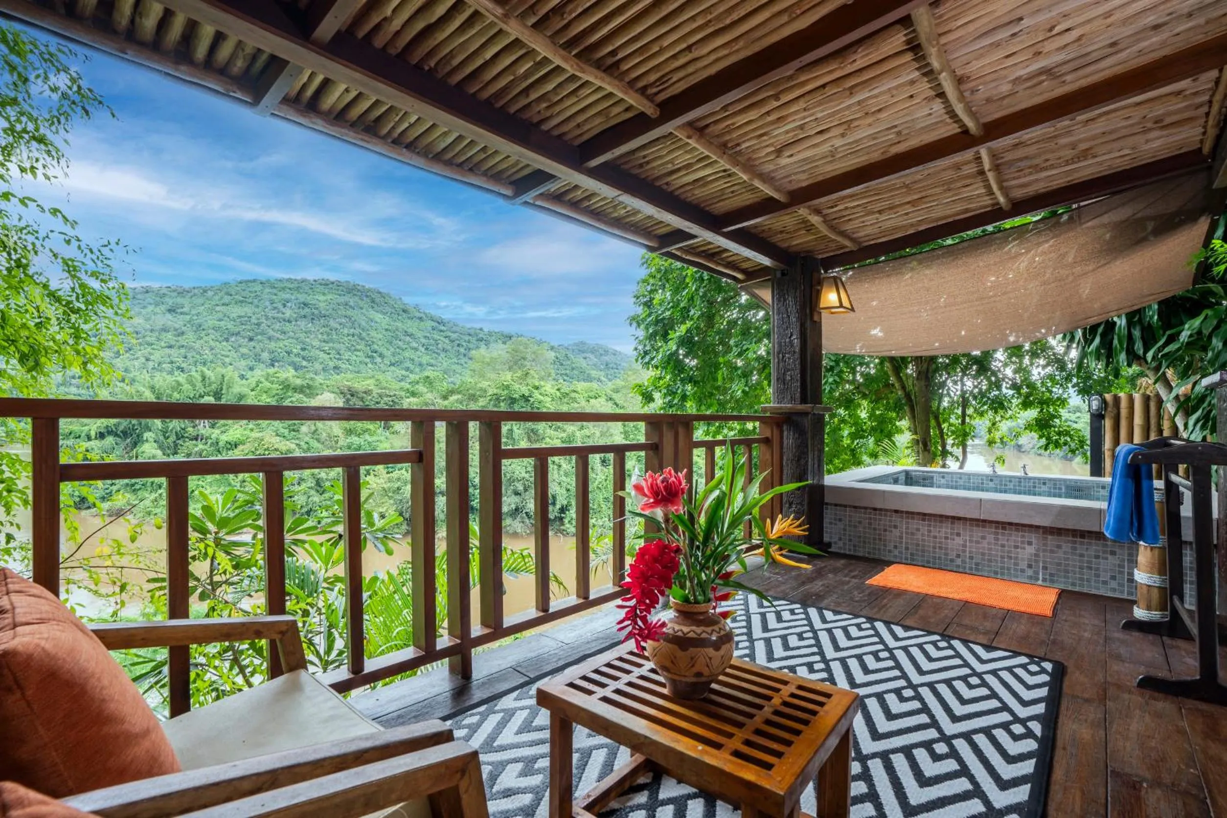 View (from property/room) in Home Phutoey River Kwai Hotspring & Nature Resort