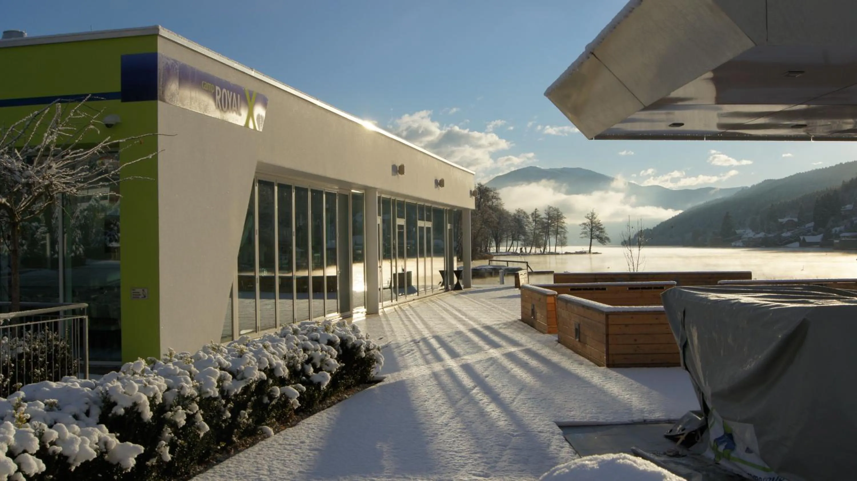 Patio in Hotel Royal X