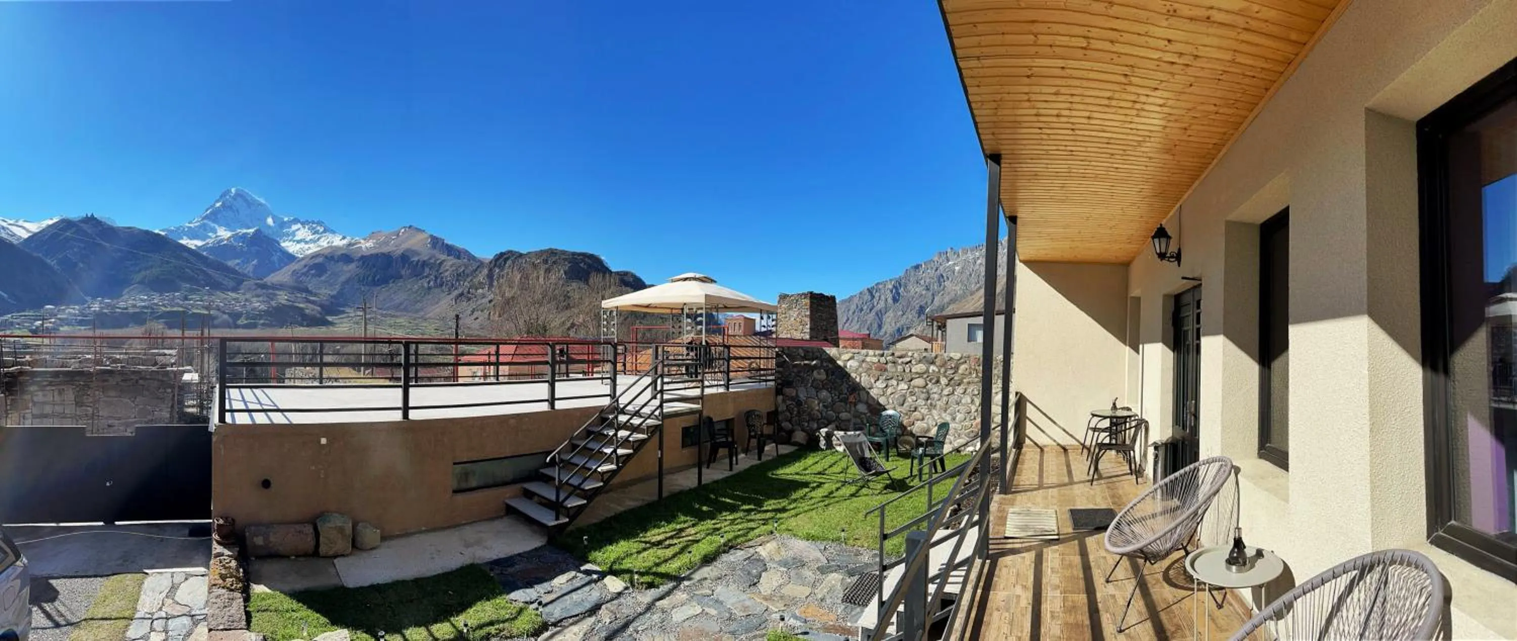 Balcony/Terrace in Belmonte Kazbegi
