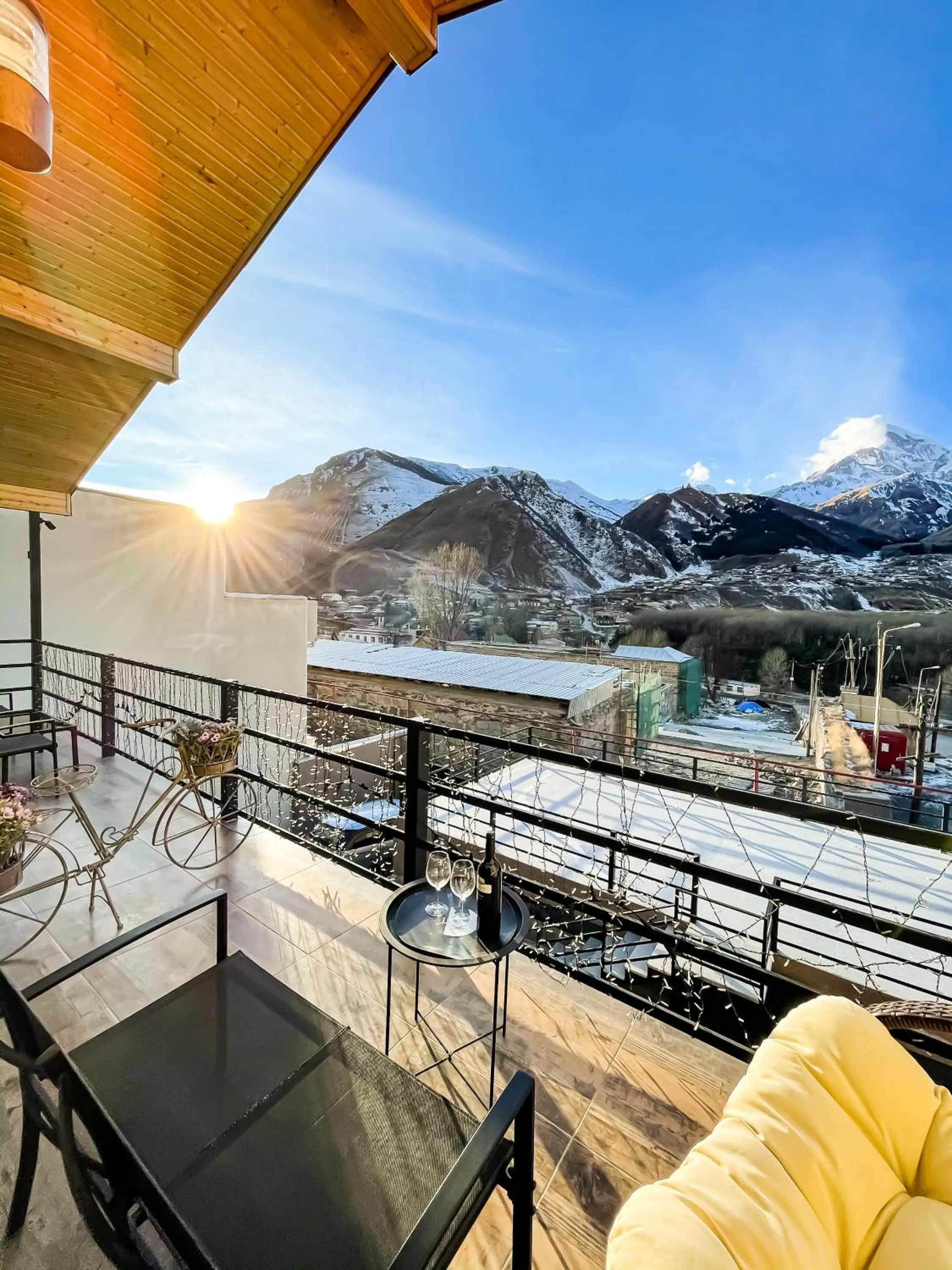 Balcony/Terrace in Belmonte Kazbegi