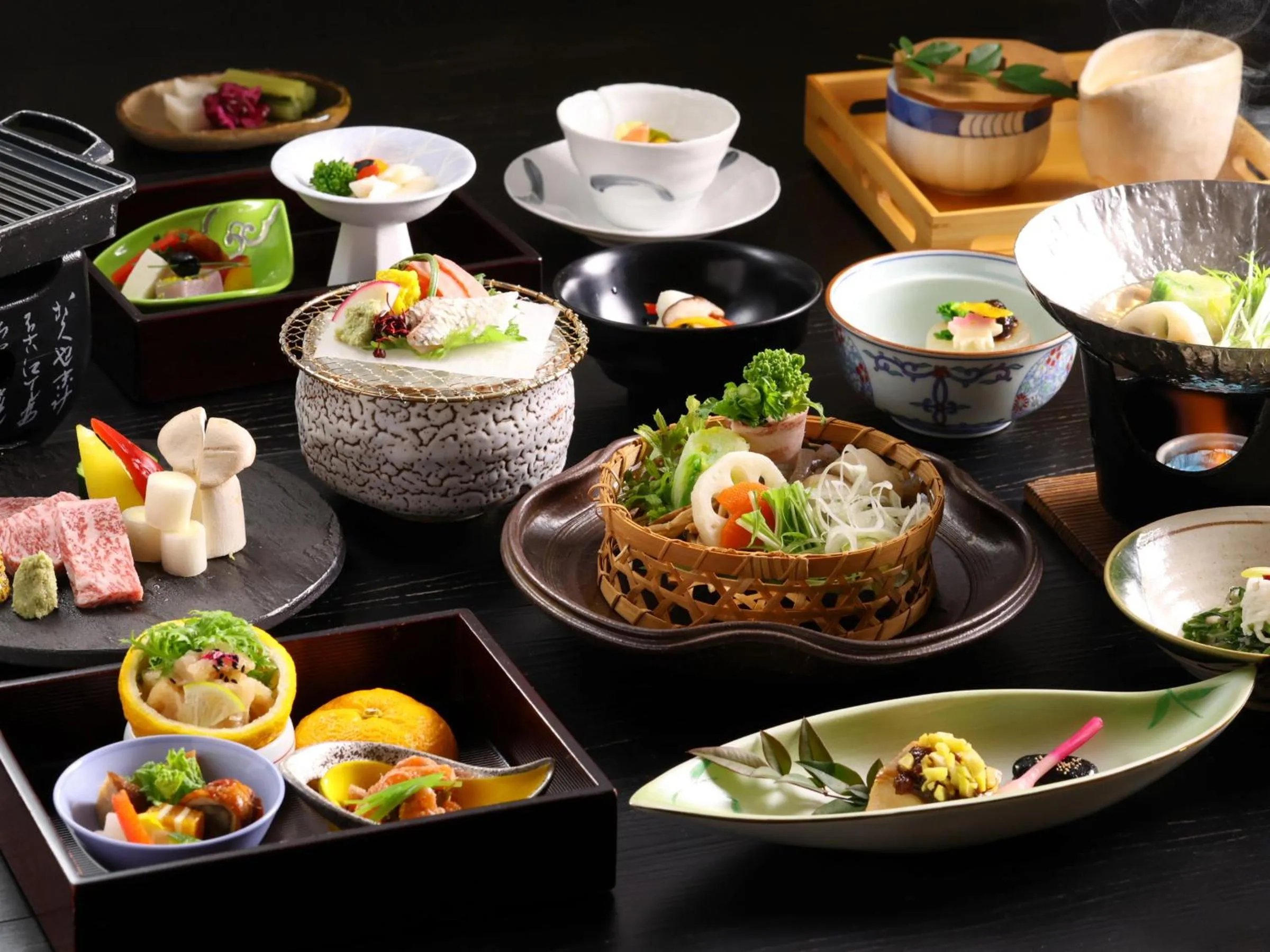 Dinner in Fukeikan 風景館