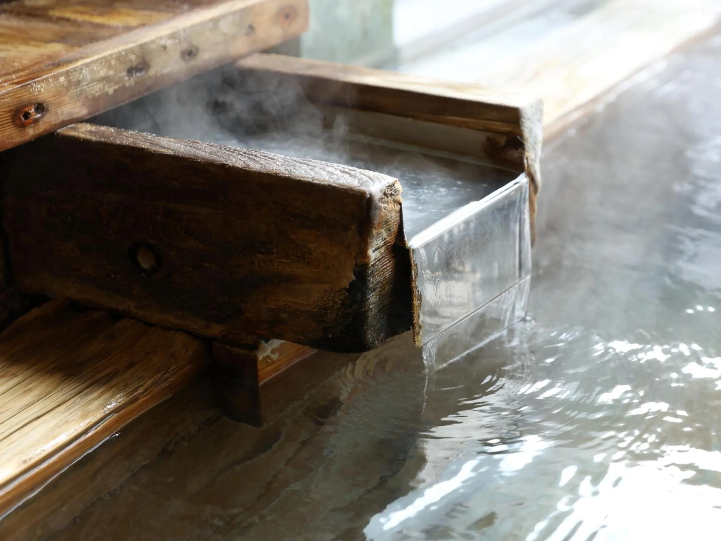 Hot Spring Bath in Fukeikan 風景館