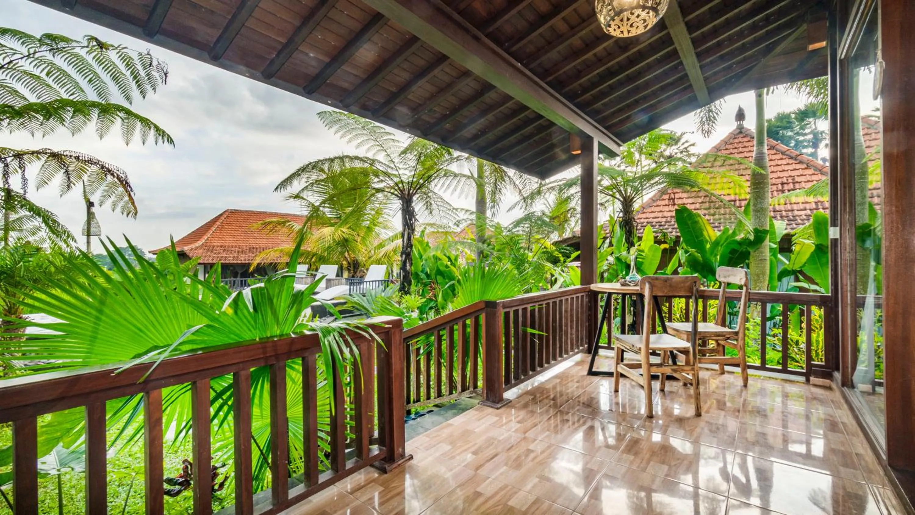 Balcony/Terrace in Umakelod Sebatu Villas