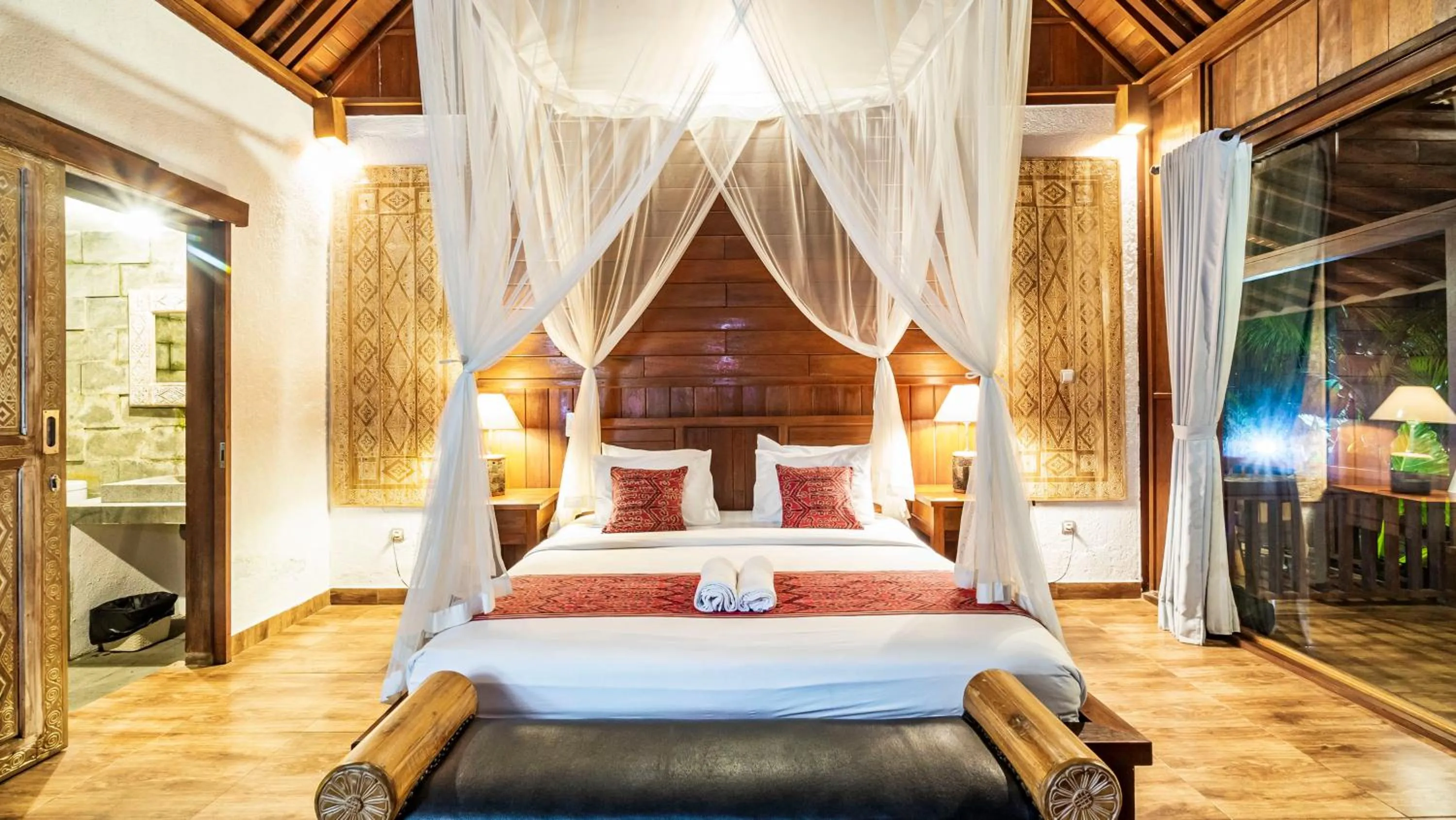 Bed in Umakelod Sebatu Villas