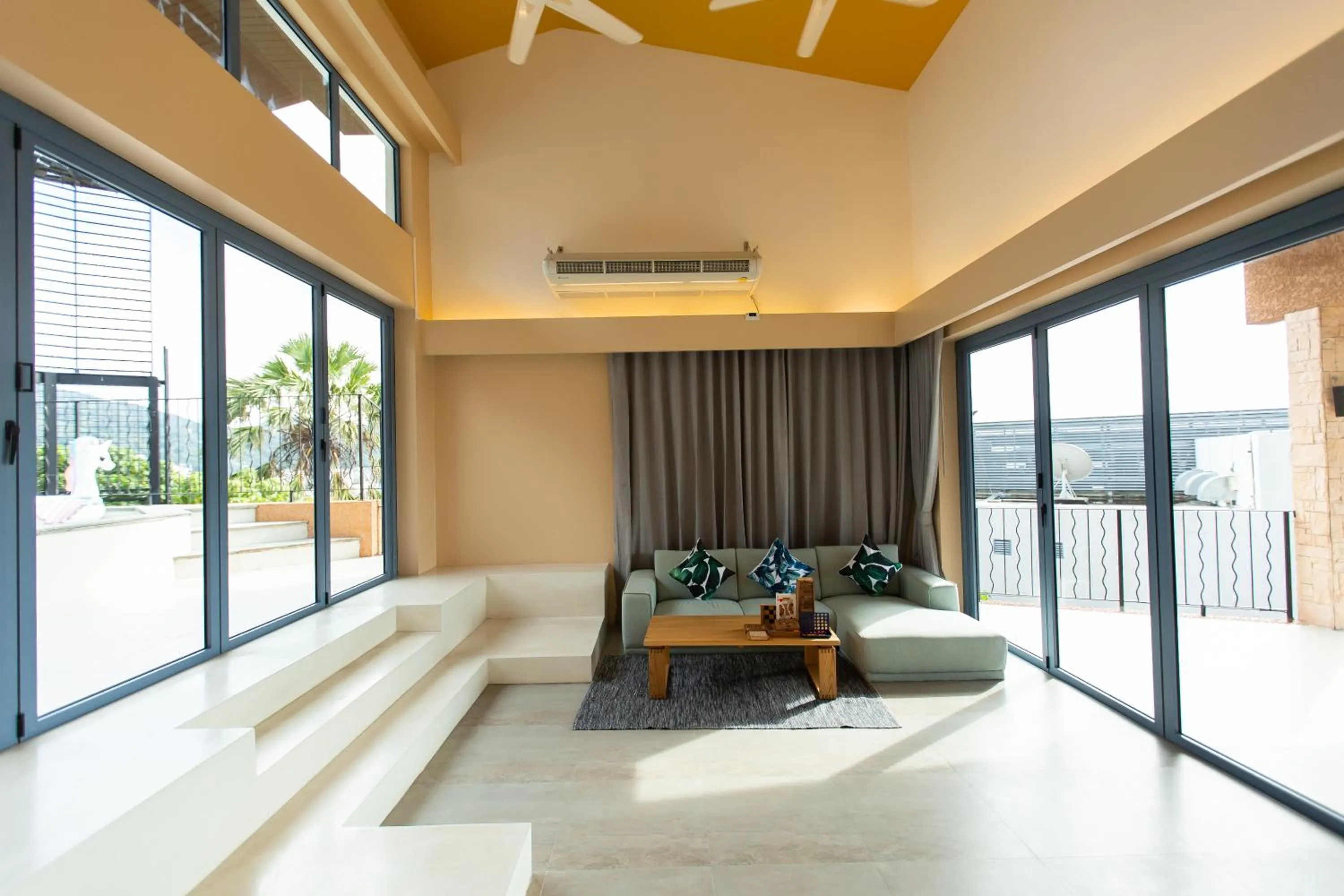 Living room in Teetara Villa Patong