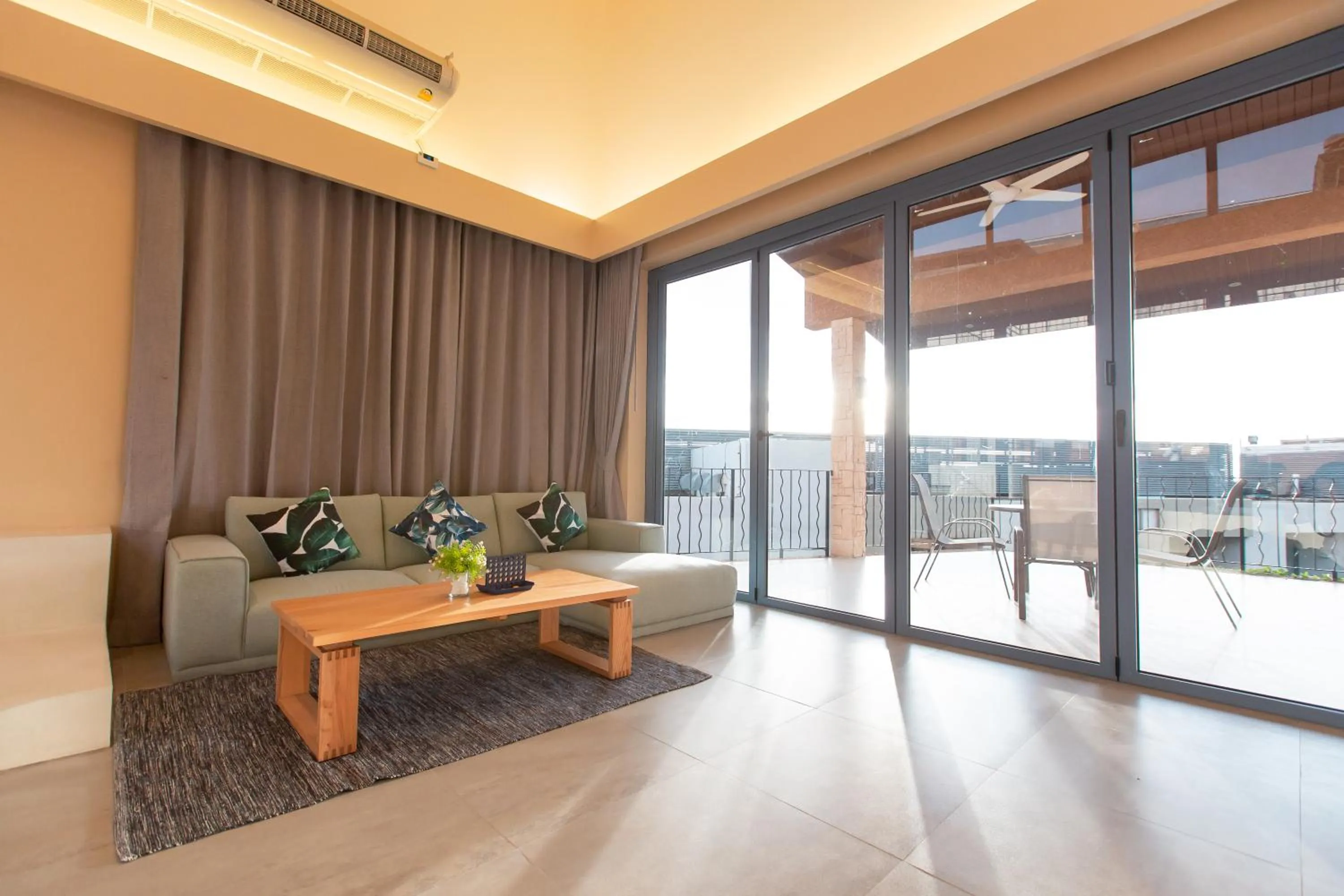 Living room in Teetara Villa Patong