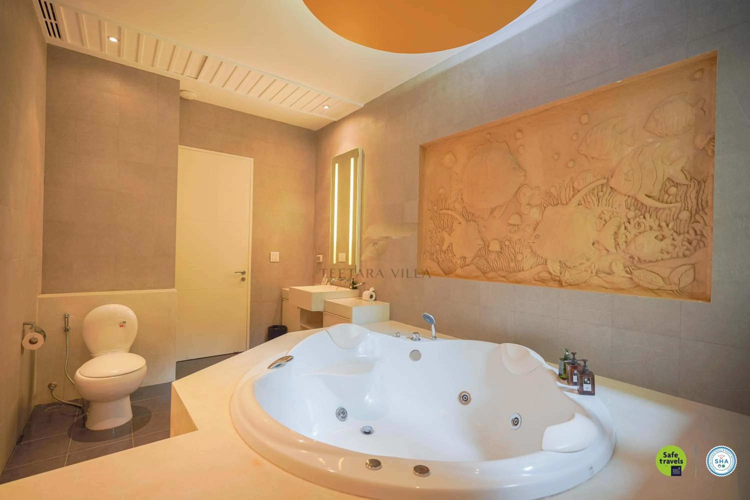 Hot Tub in Teetara Villa Patong