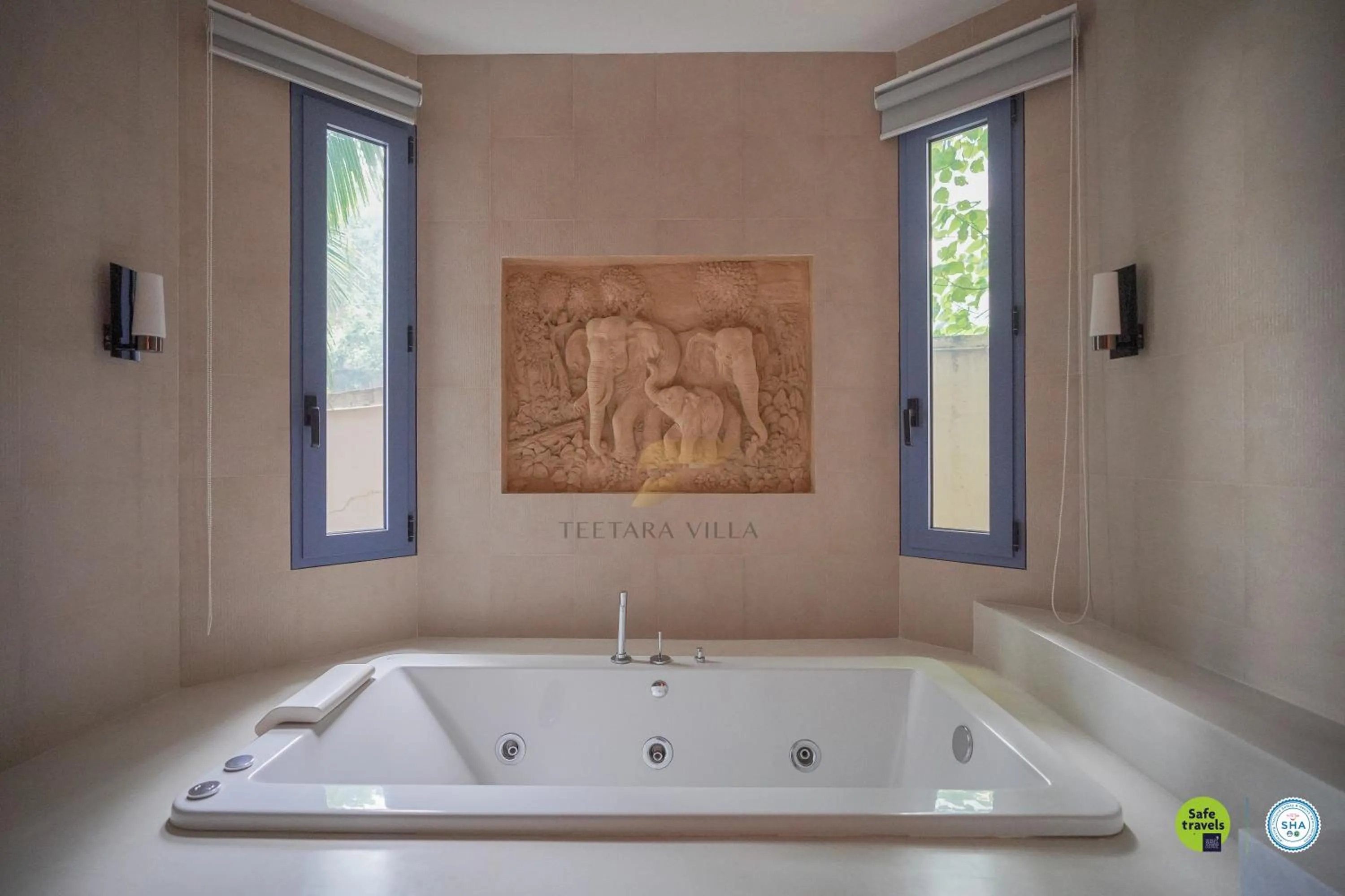 Hot Tub in Teetara Villa Patong