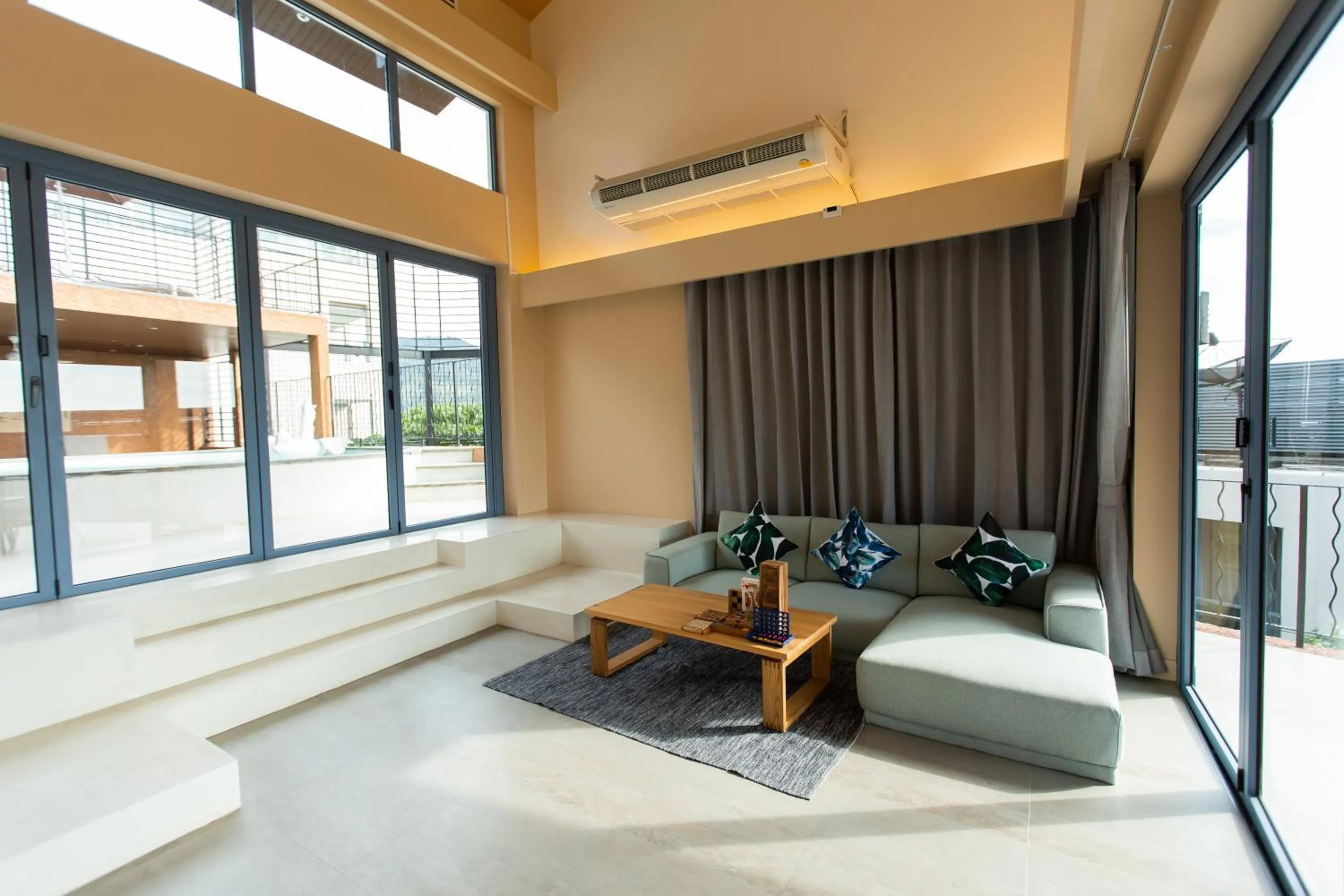 Living room in Teetara Villa Patong