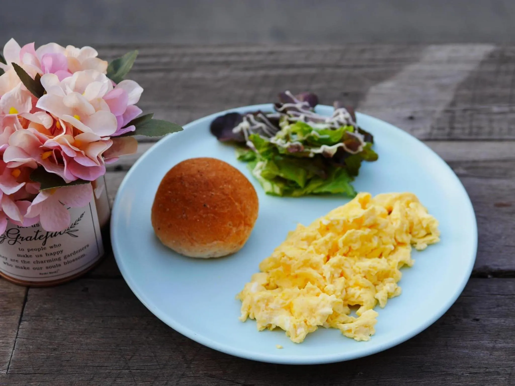 Food close-up in Ray Hostel