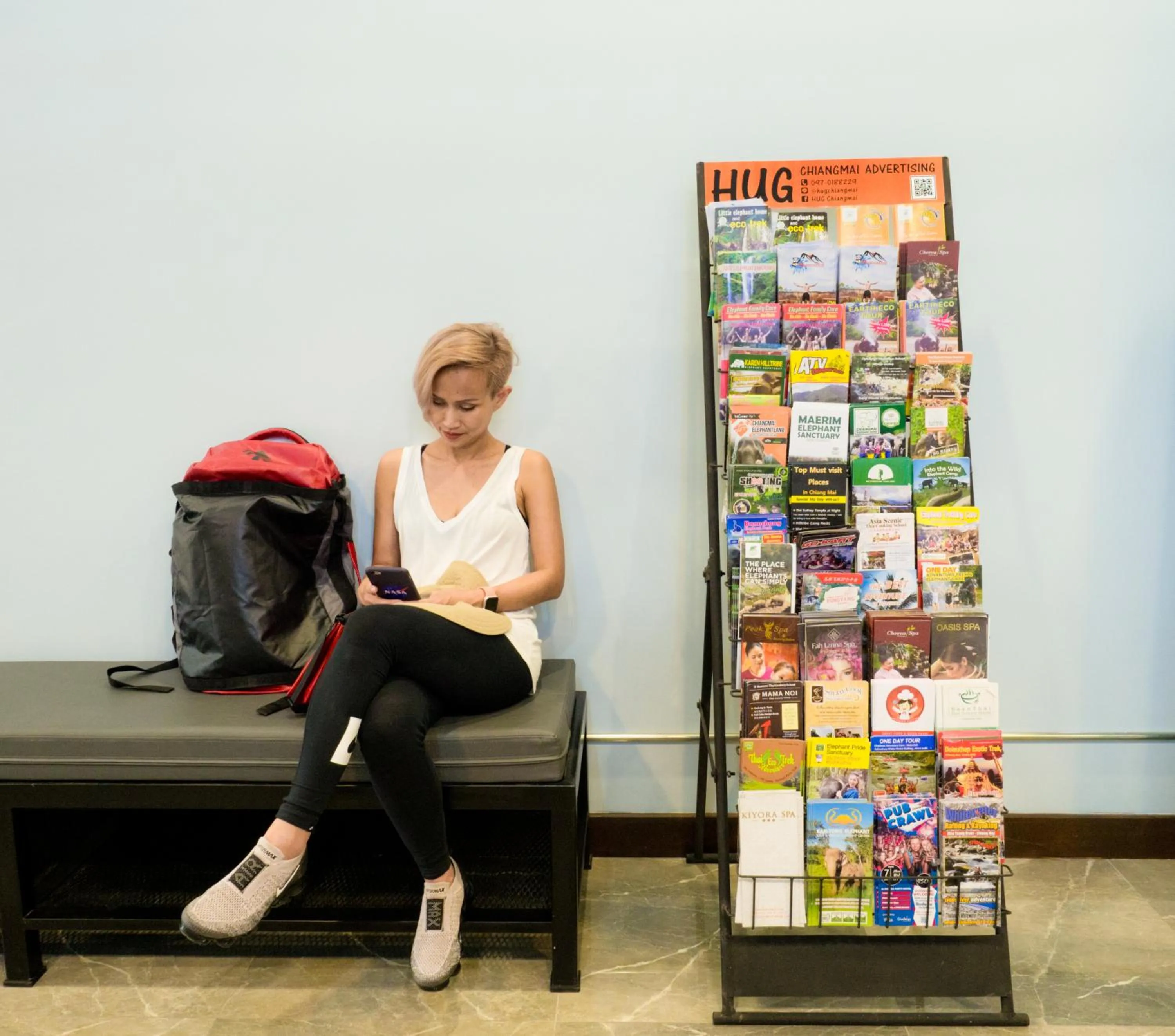 Lobby or reception in Ray Hostel