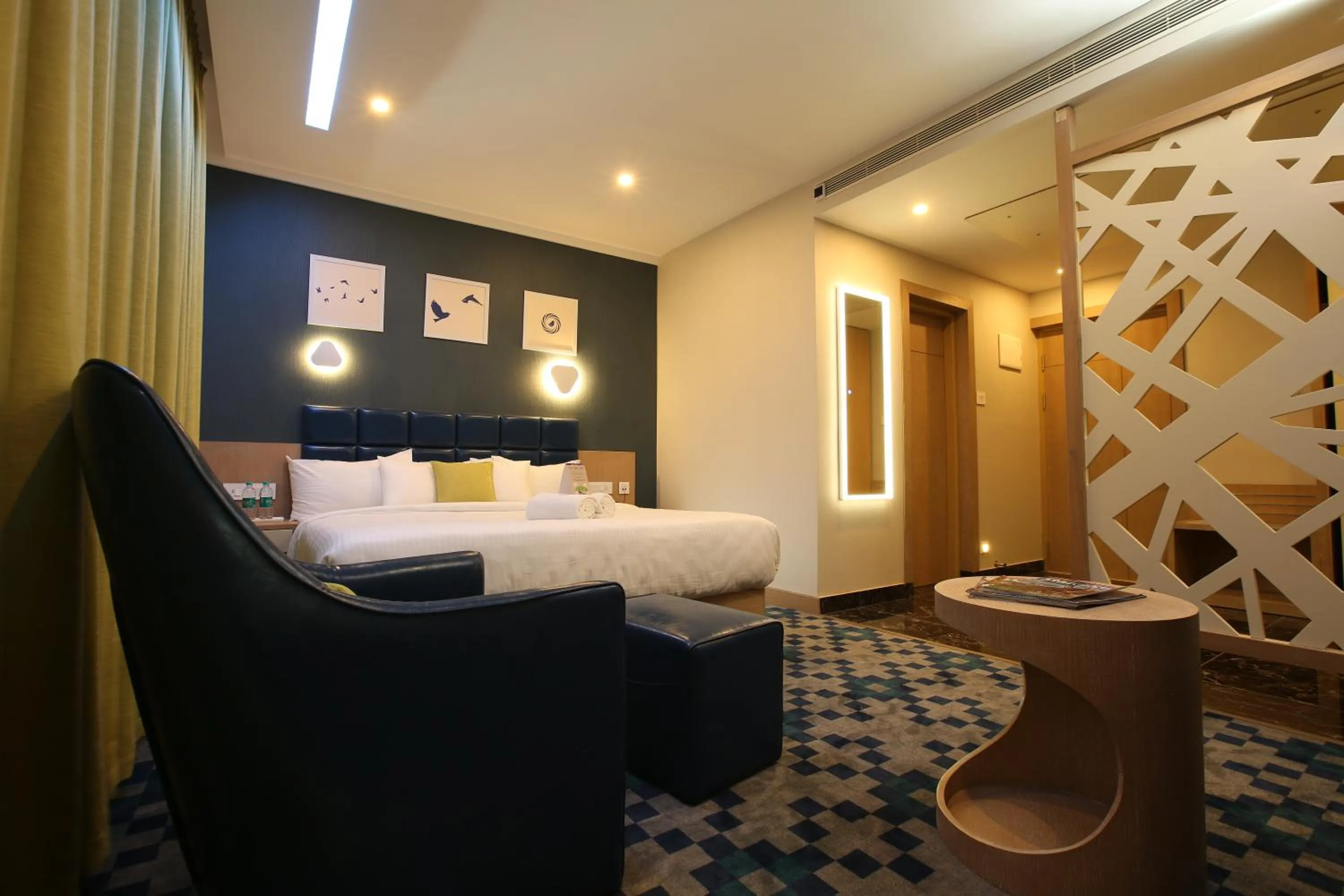 Bathroom, Bed in Mintotel Wayanad