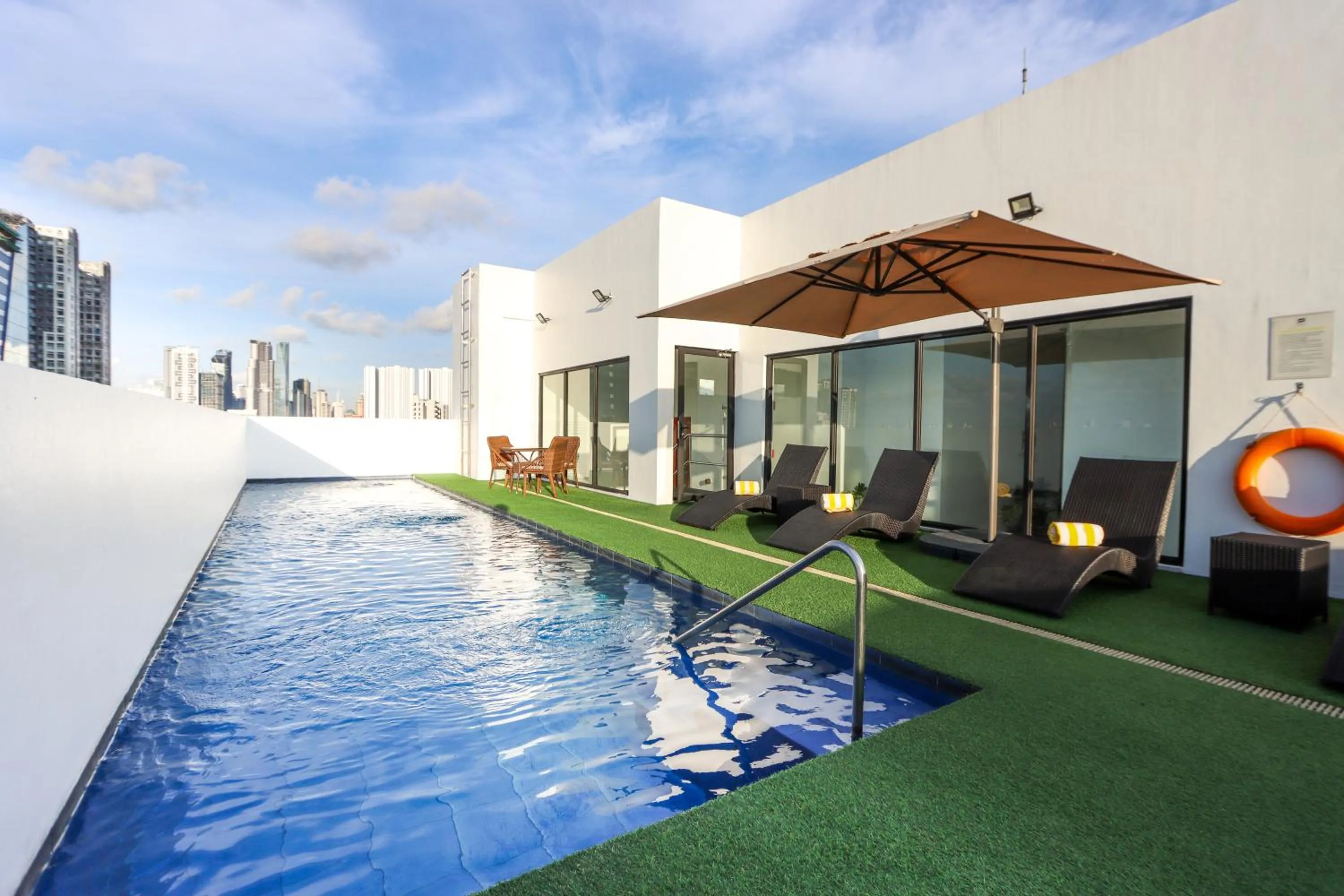 Swimming pool in Privato Makati