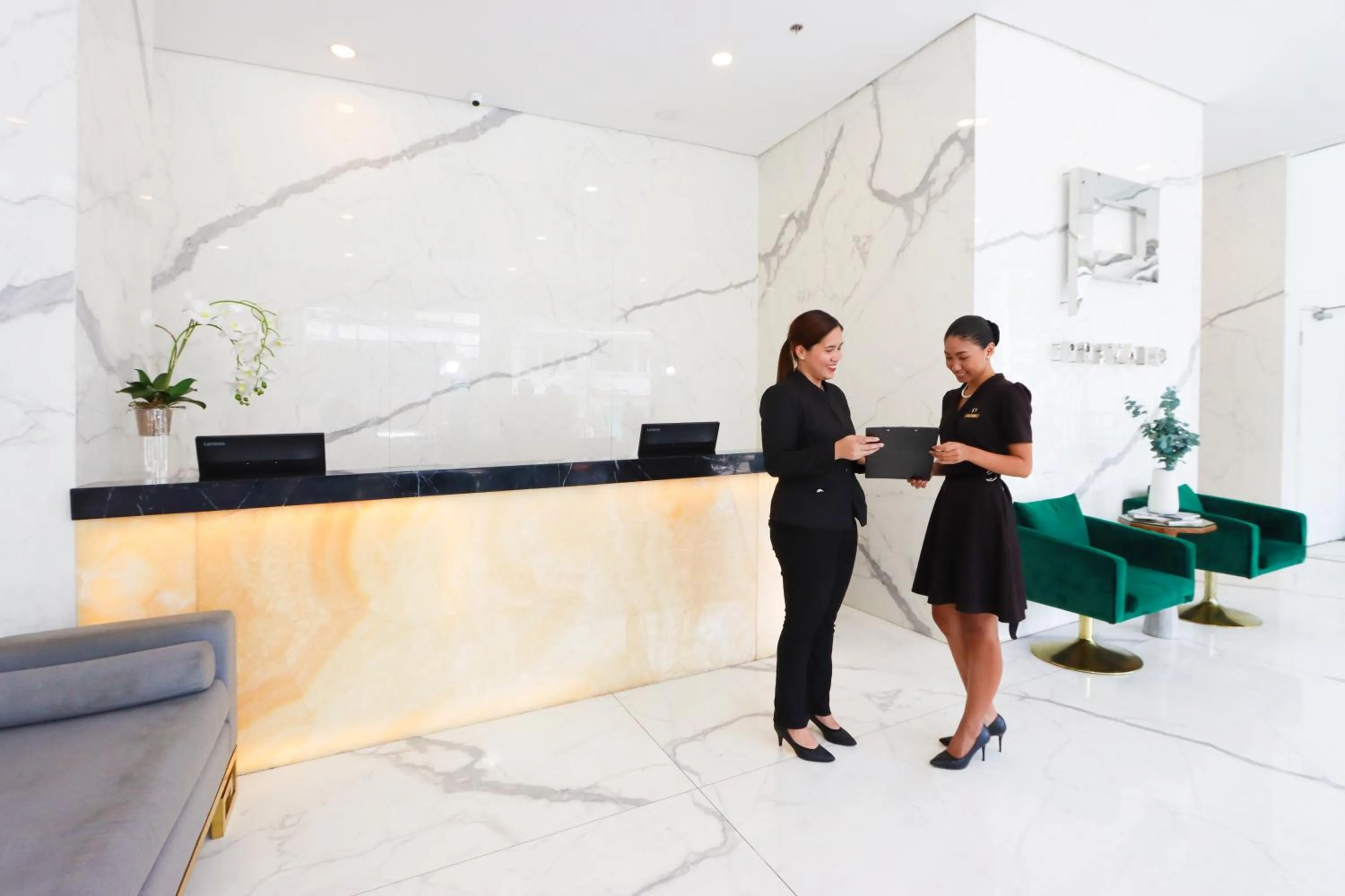 Lobby or reception in Privato Makati