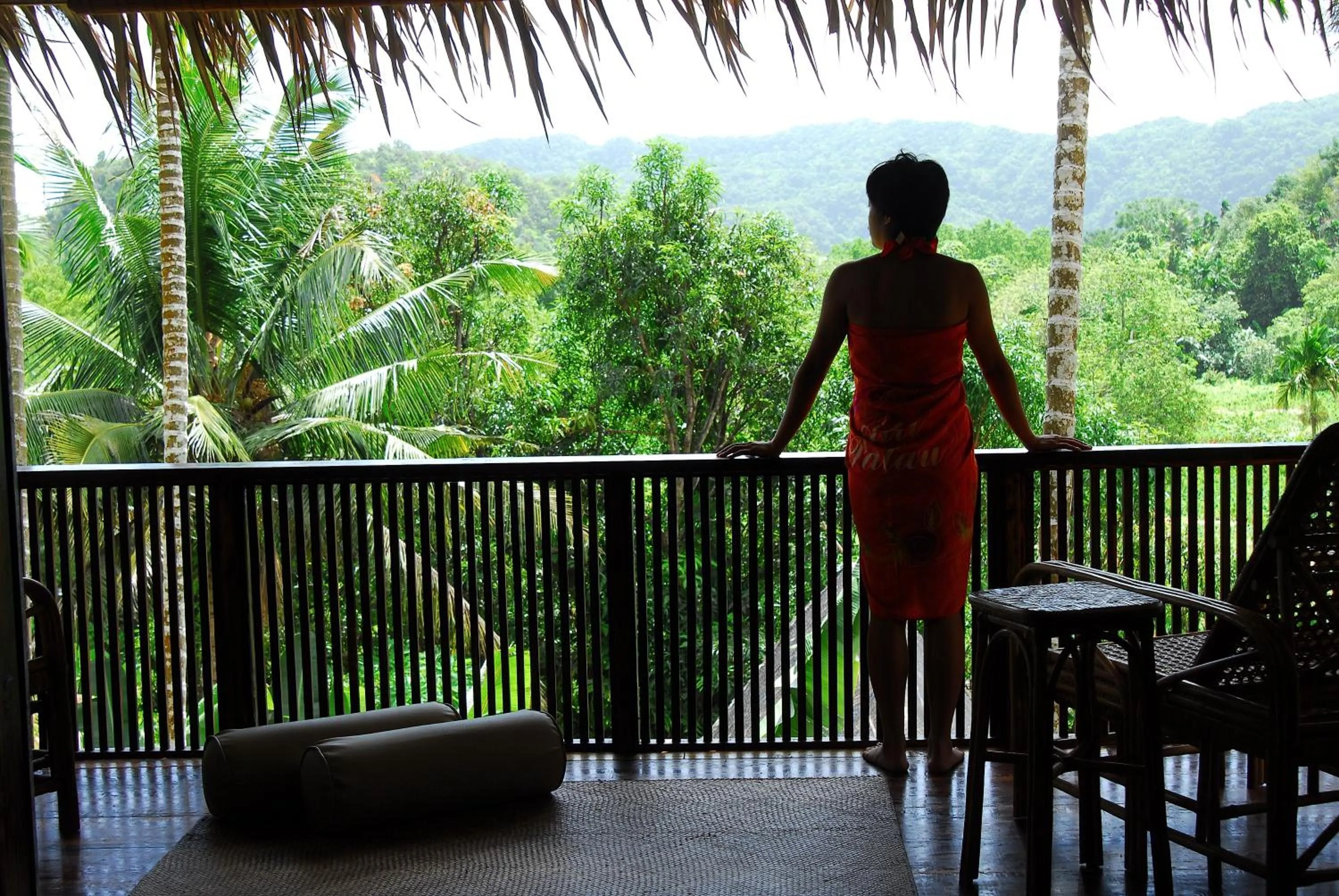 Balcony/Terrace in Palau Plantation Resort