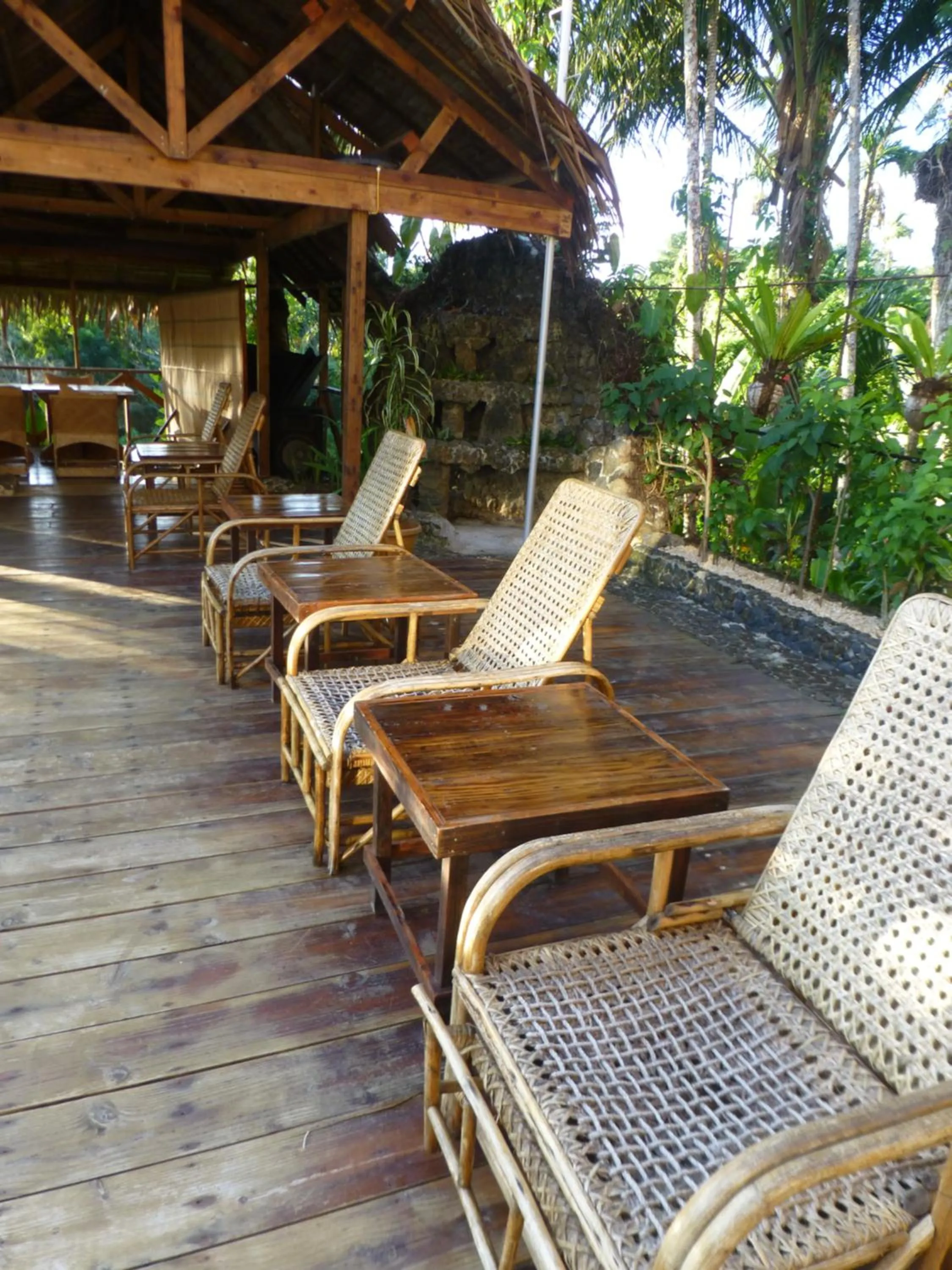 Swimming pool in Palau Plantation Resort