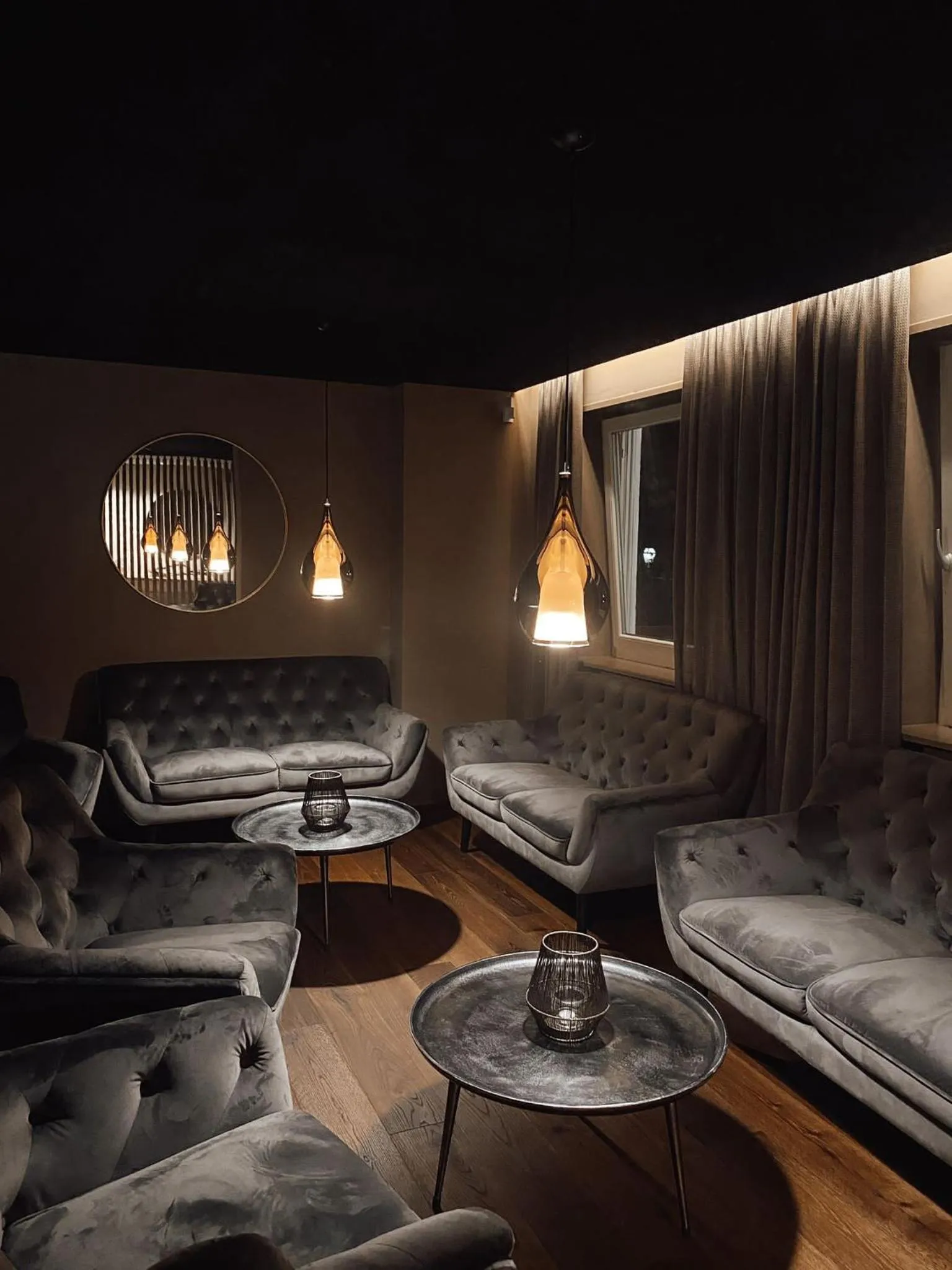 Seating area in Apparthotel Calma