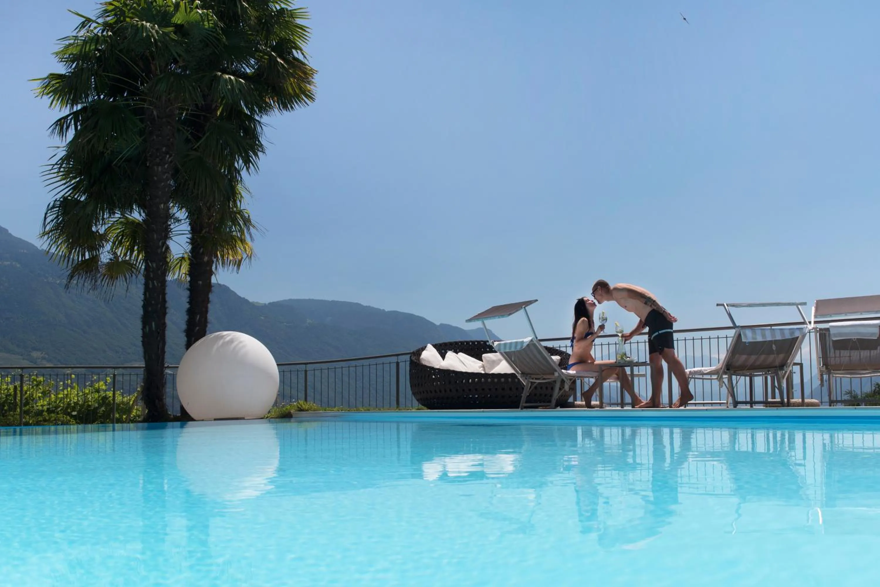 Swimming pool in Apparthotel Calma