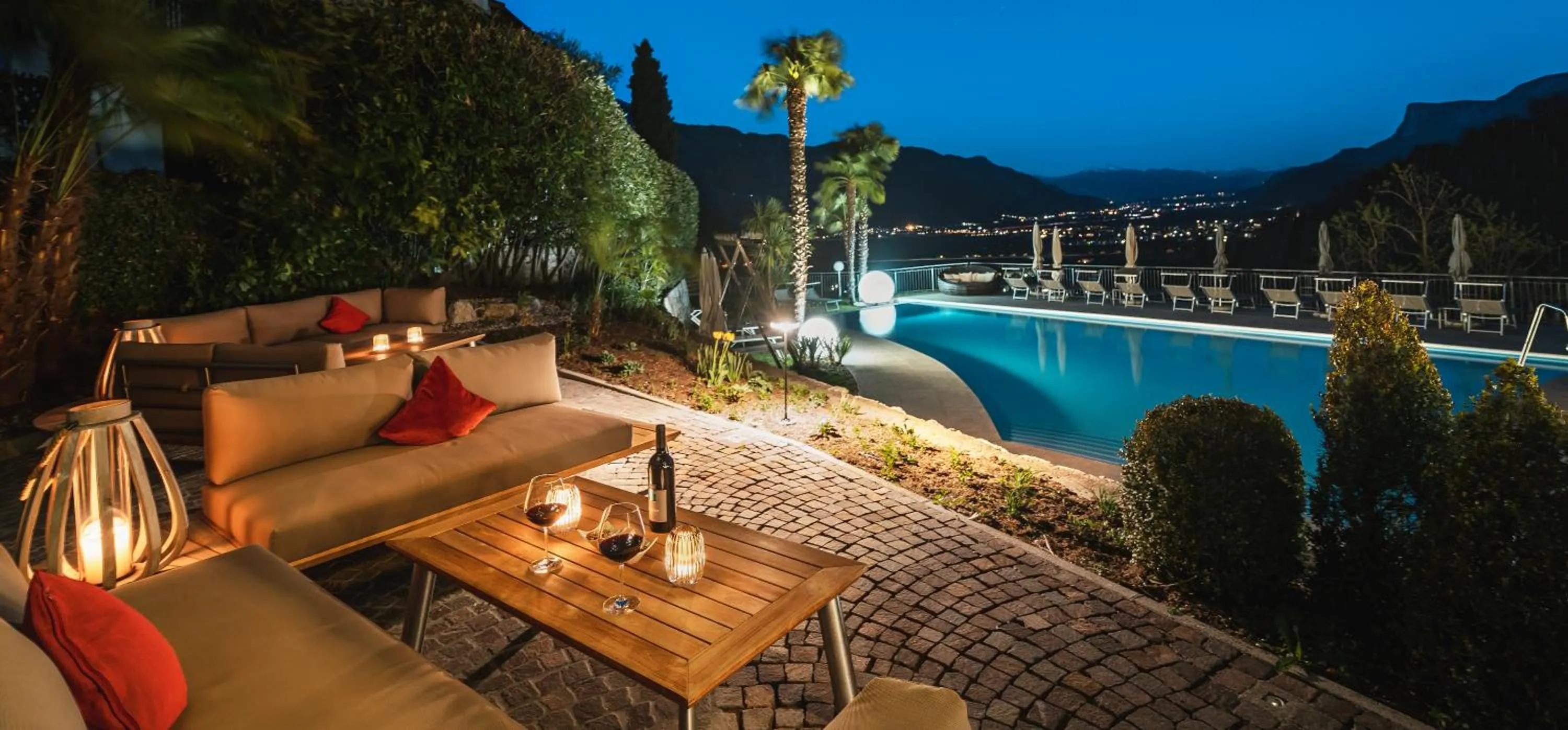 Patio in Apparthotel Calma