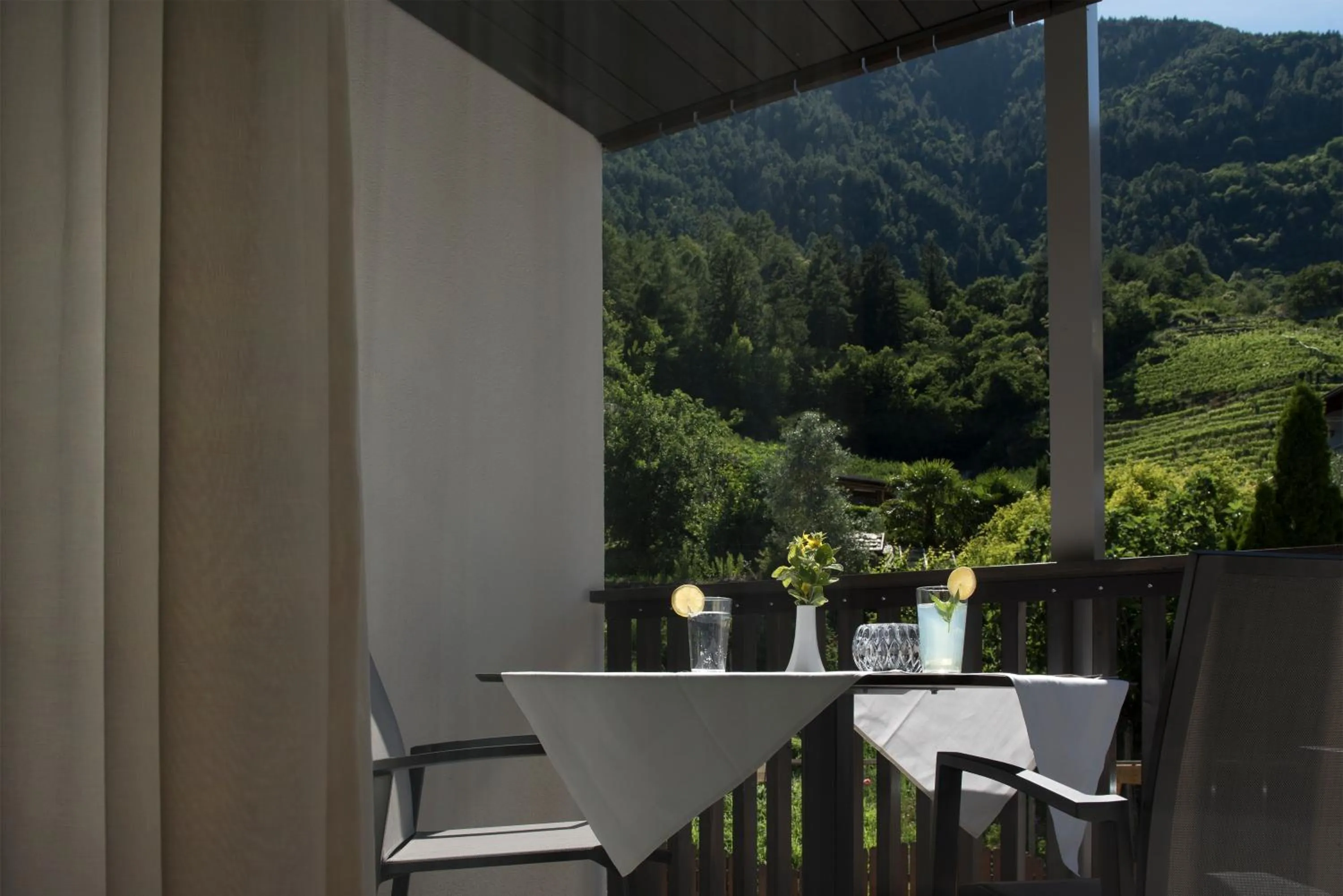 Mountain view in Apparthotel Calma