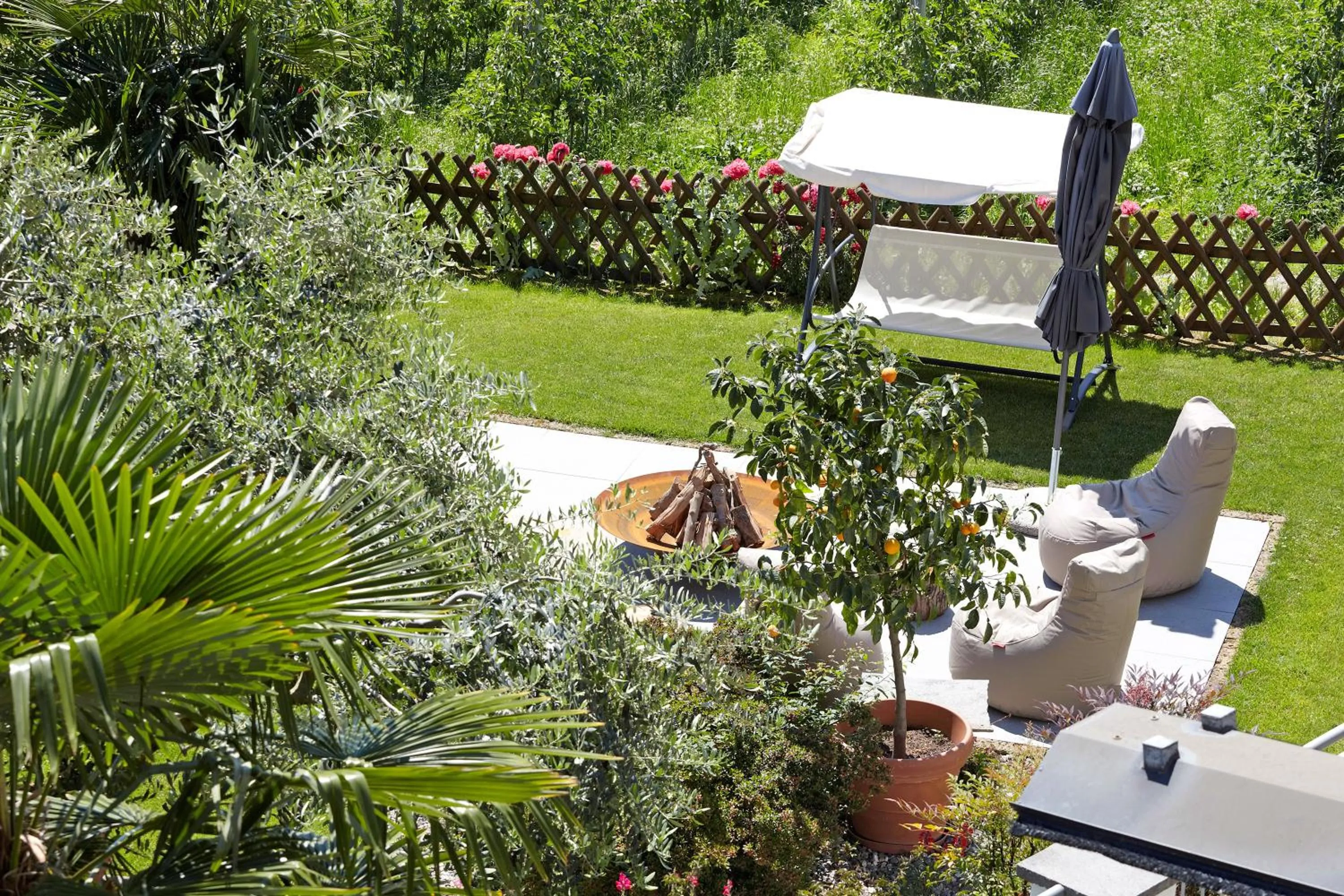 Garden in Apparthotel Calma