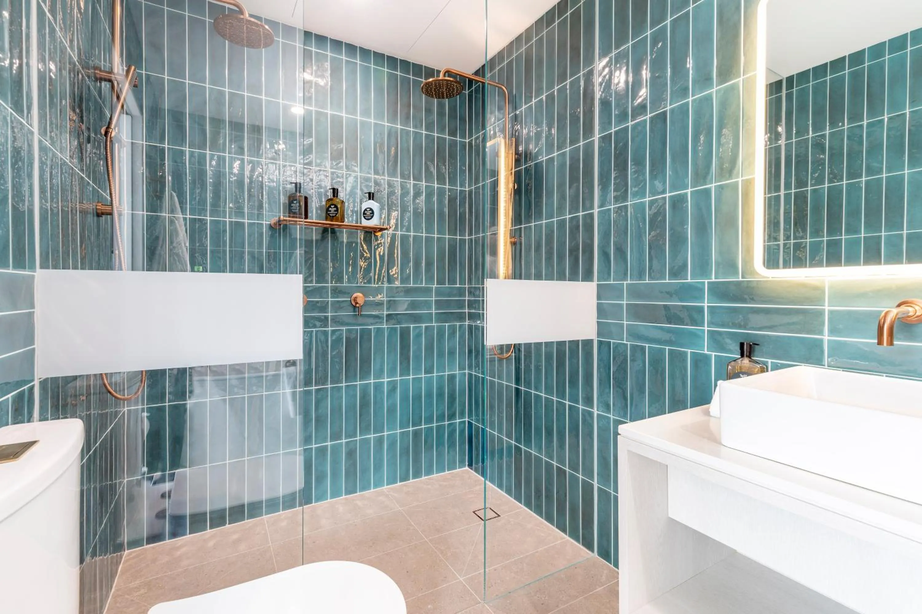 Bathroom in The Albert Mosman