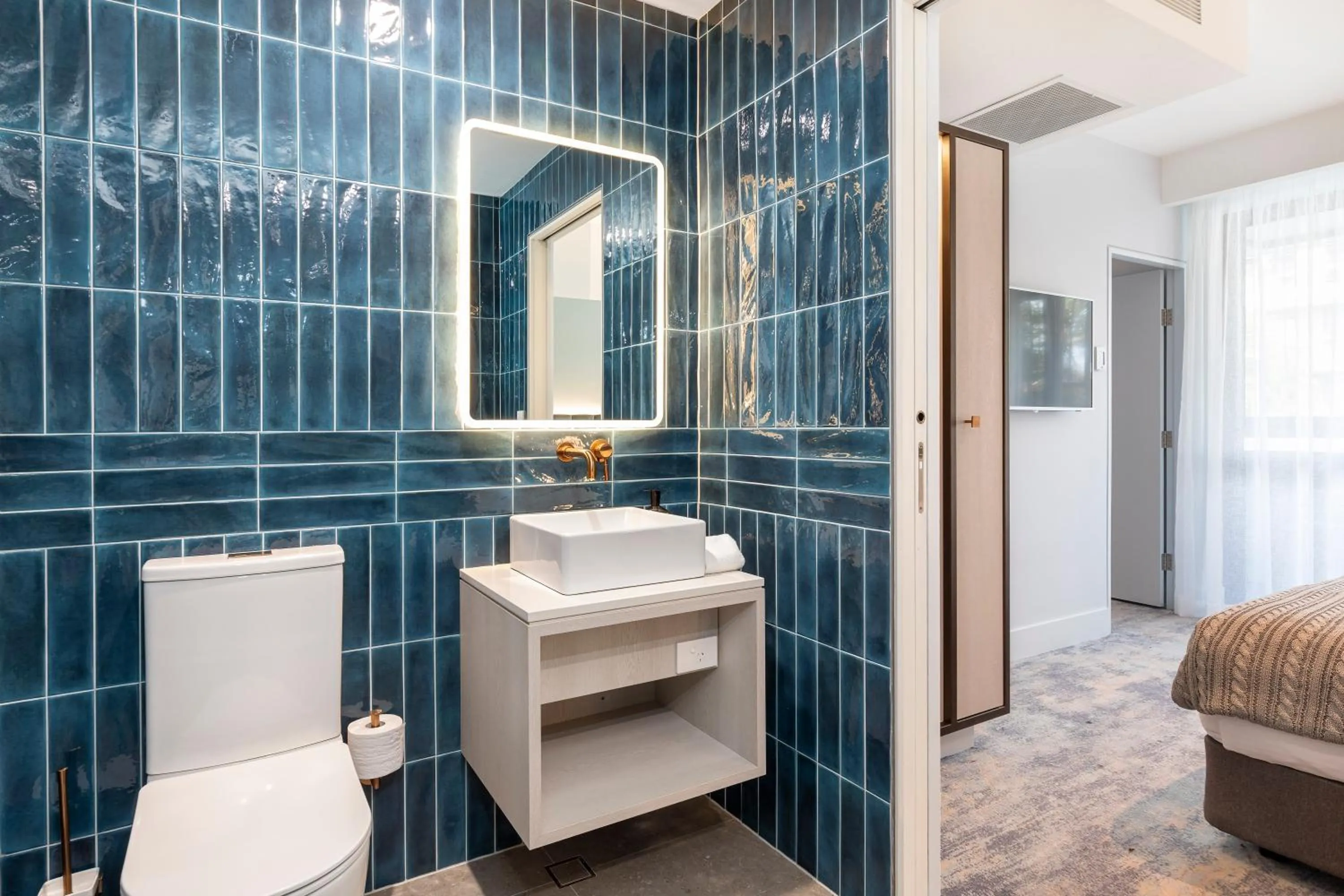 Bathroom in The Albert Mosman