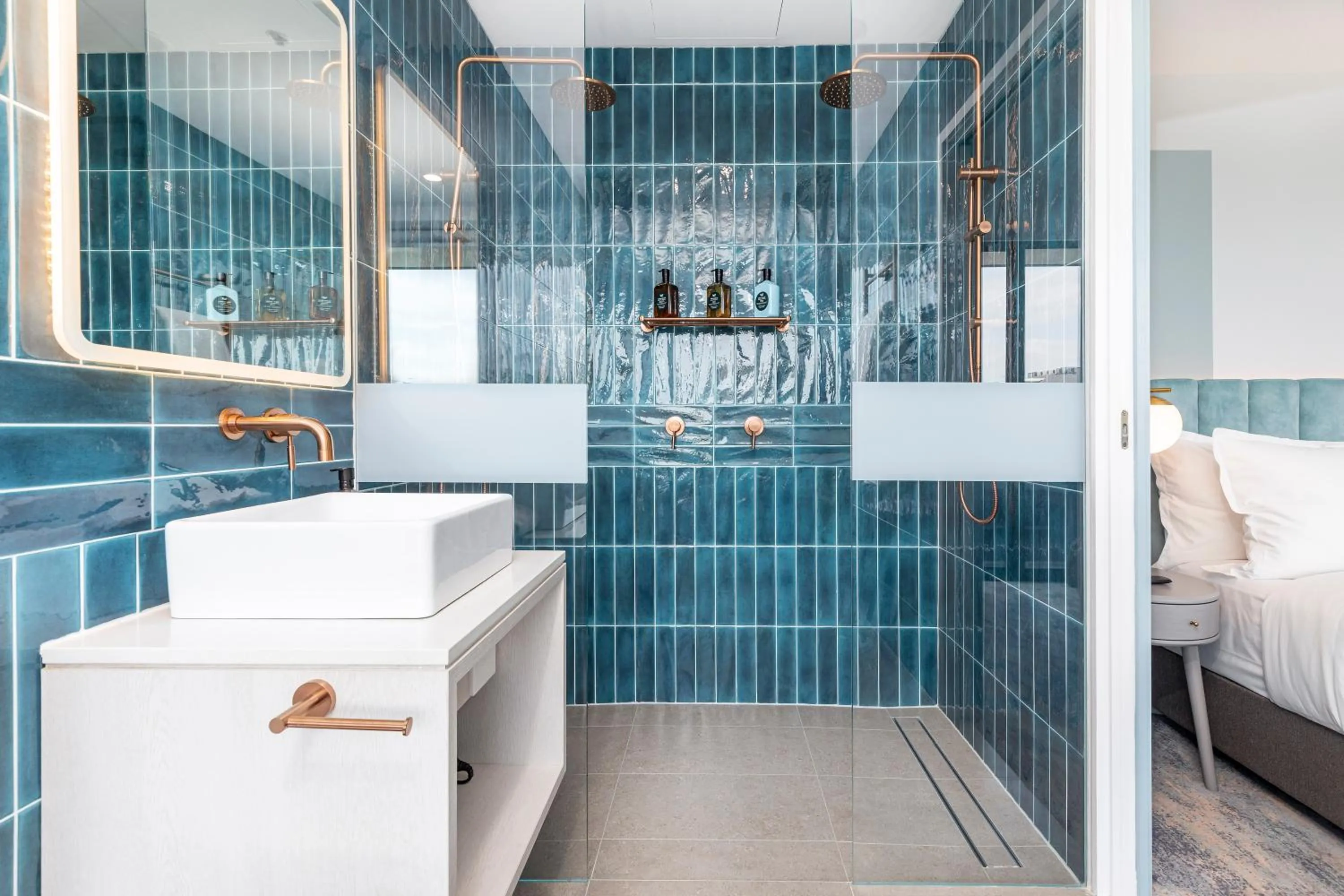 Bathroom in The Albert Mosman