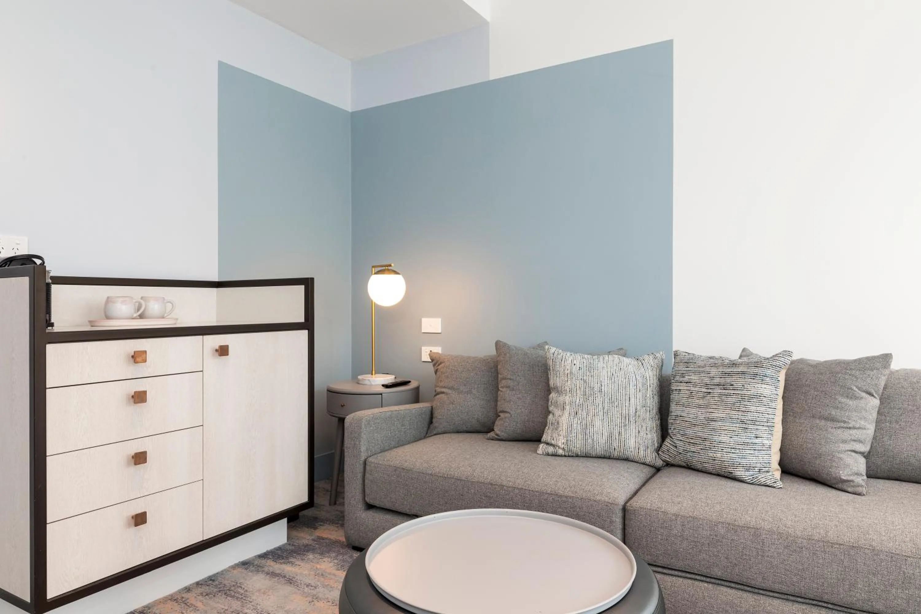 Seating area in The Albert Mosman