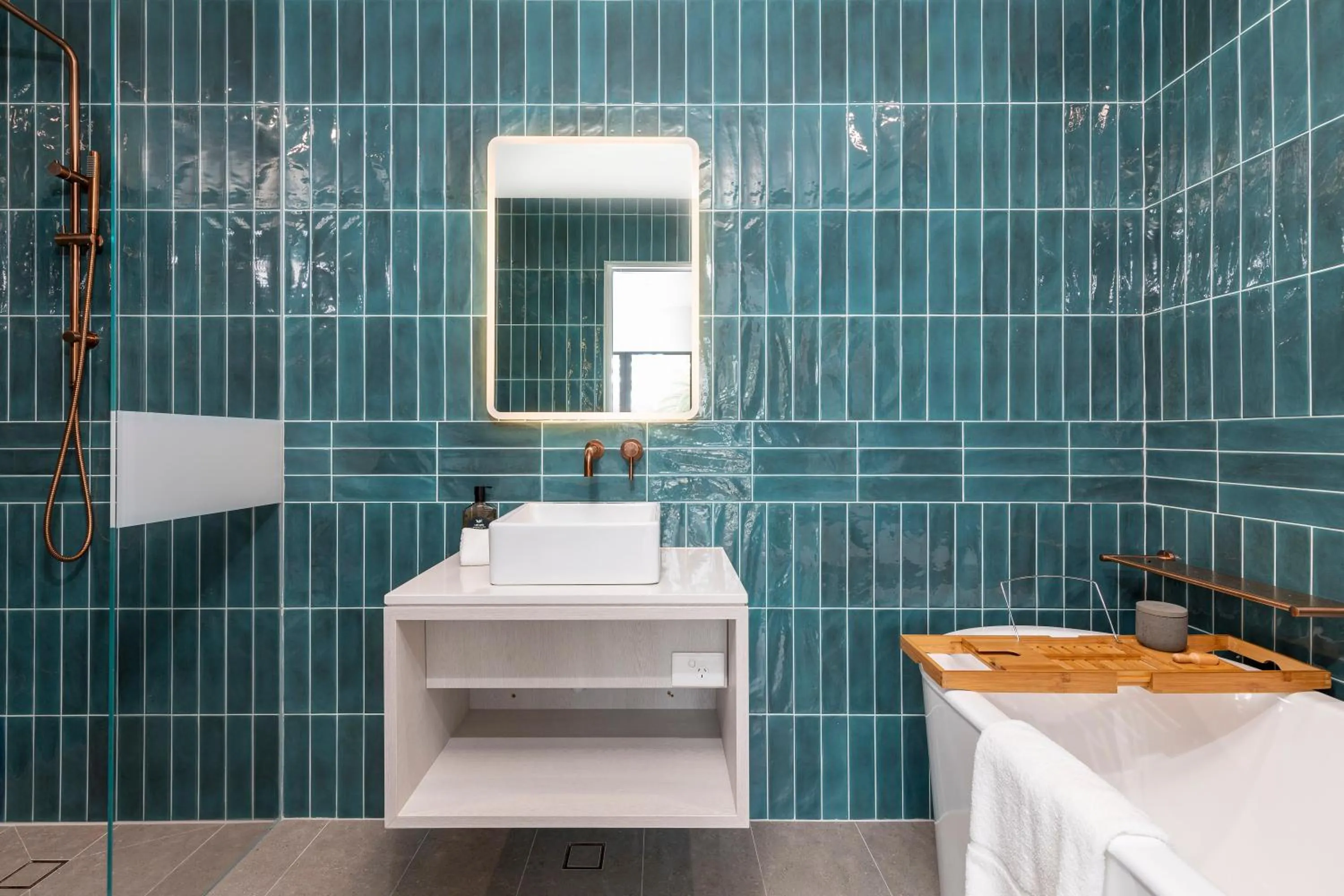 Bathroom in The Albert Mosman