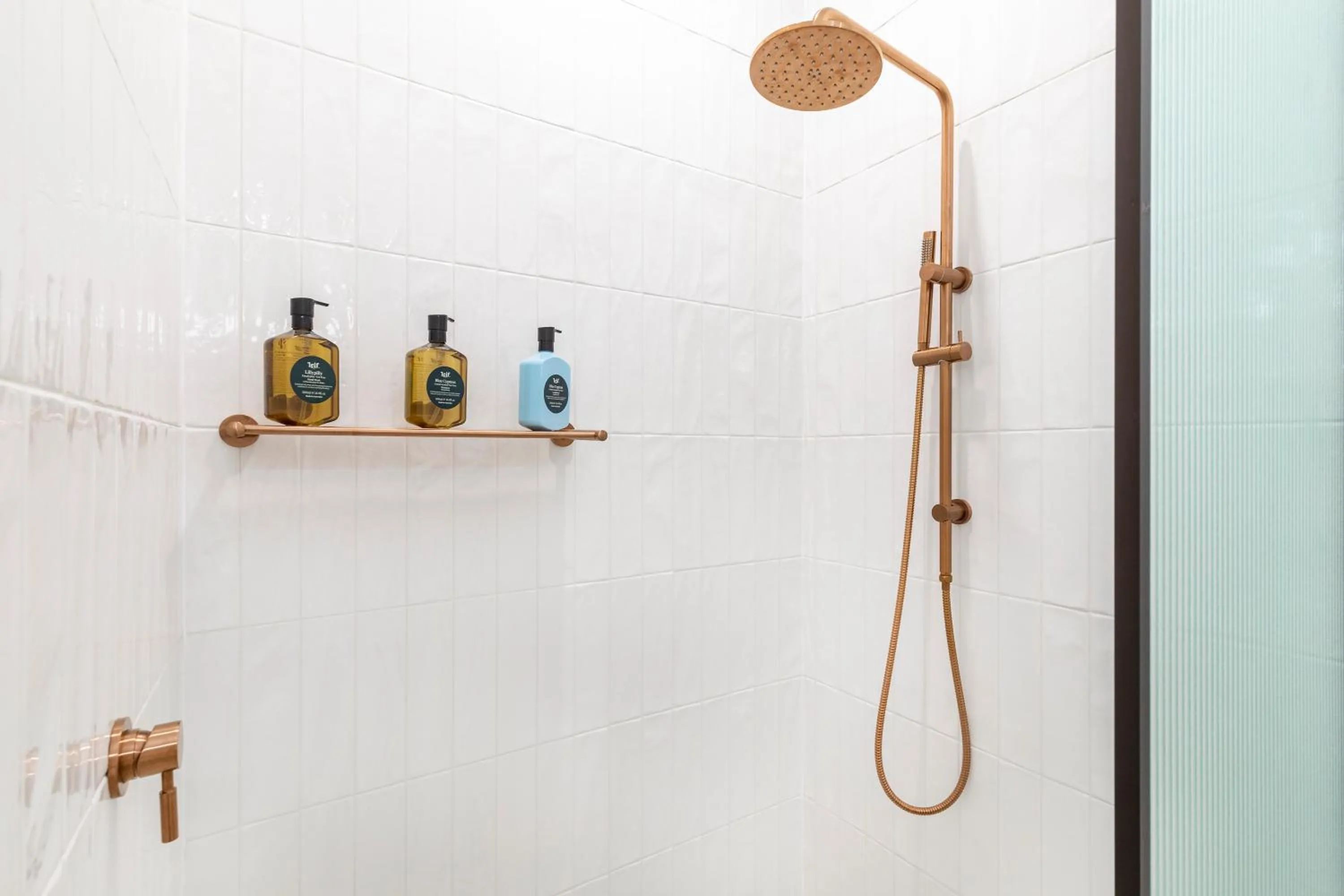 Shower in The Albert Mosman