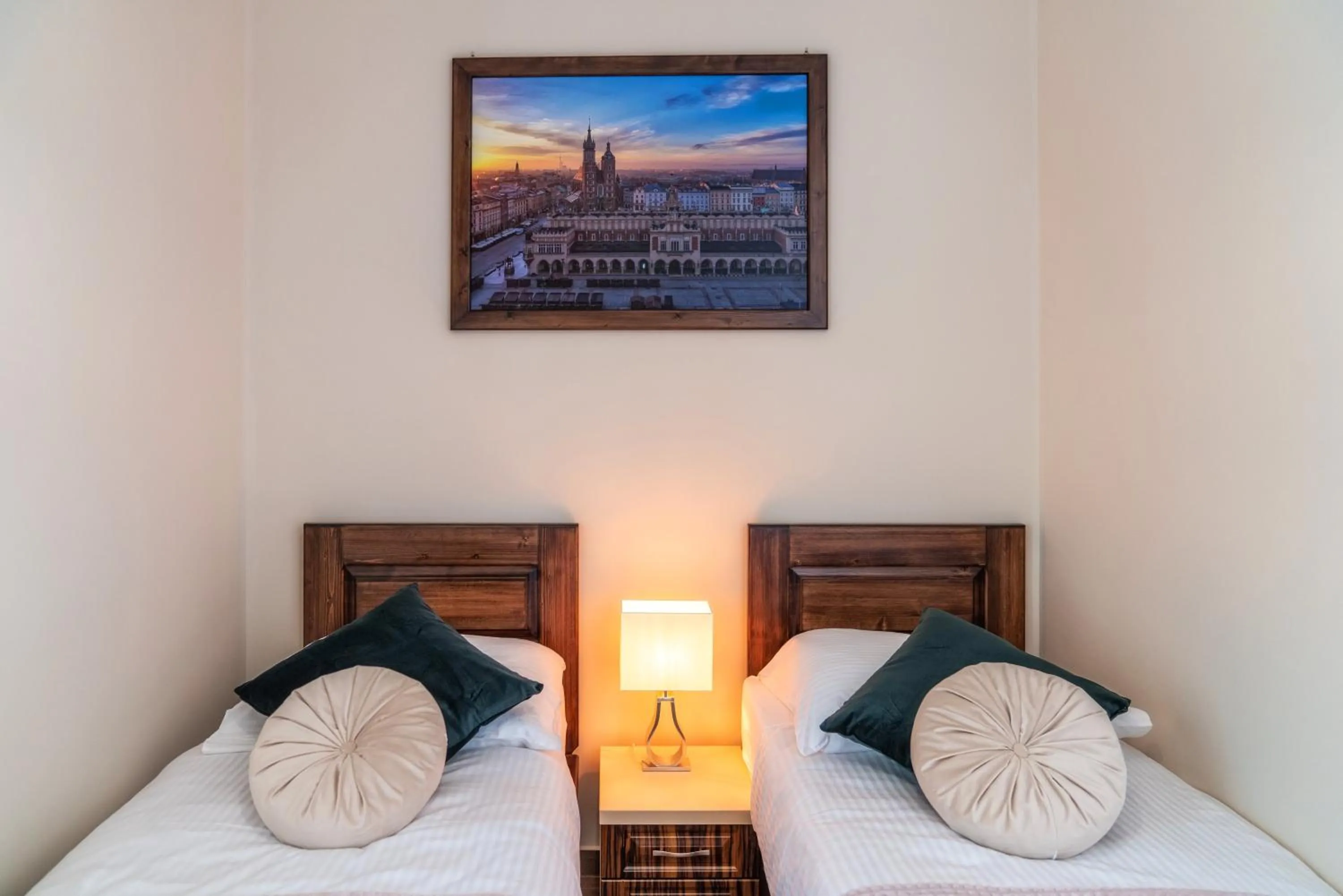 Bed in Apartments 17 Szewska