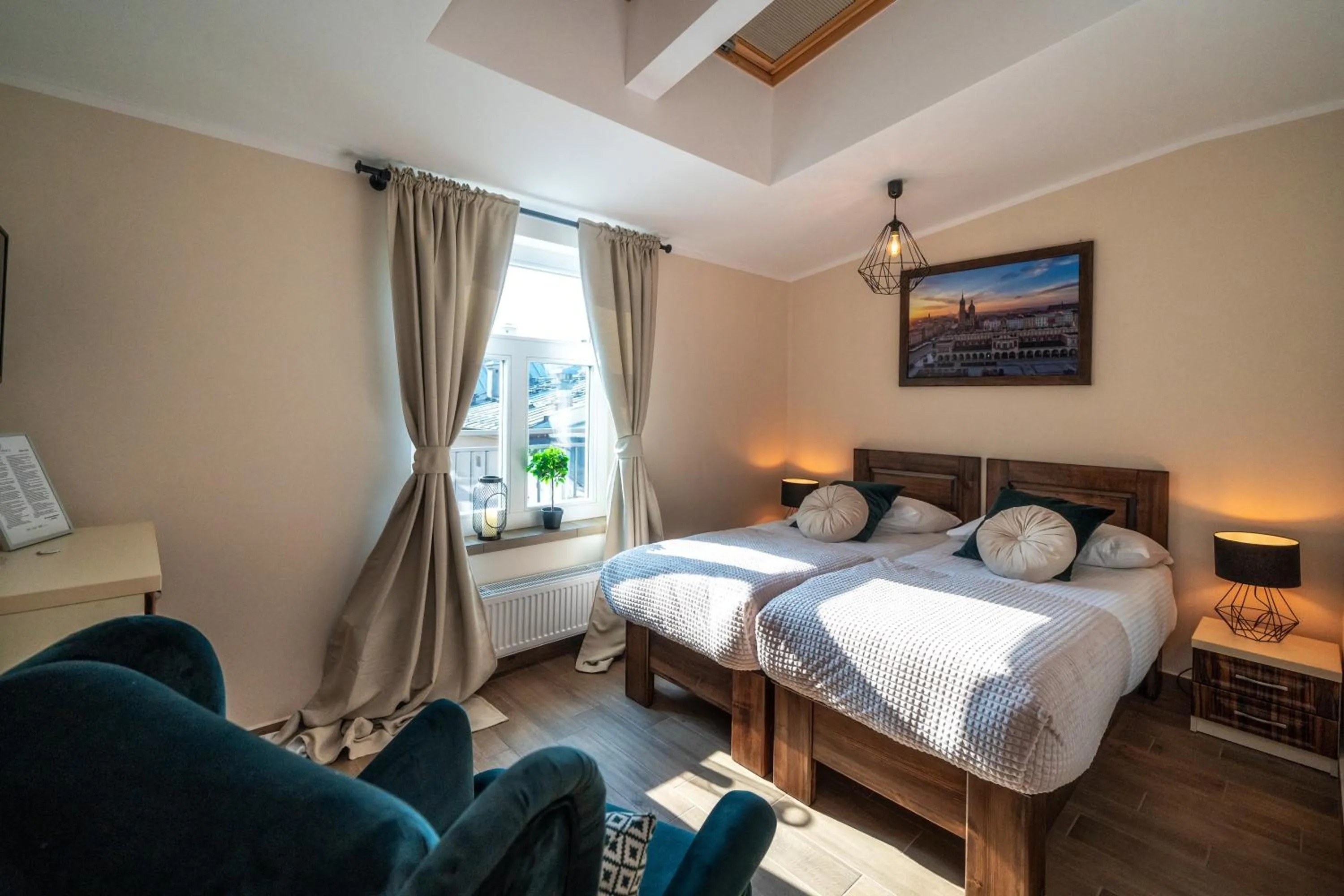 Bed in Apartments 17 Szewska